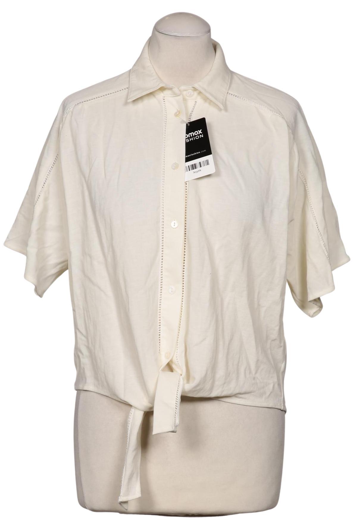 

Massimo Dutti Damen Bluse, cremeweiß, Gr. 38