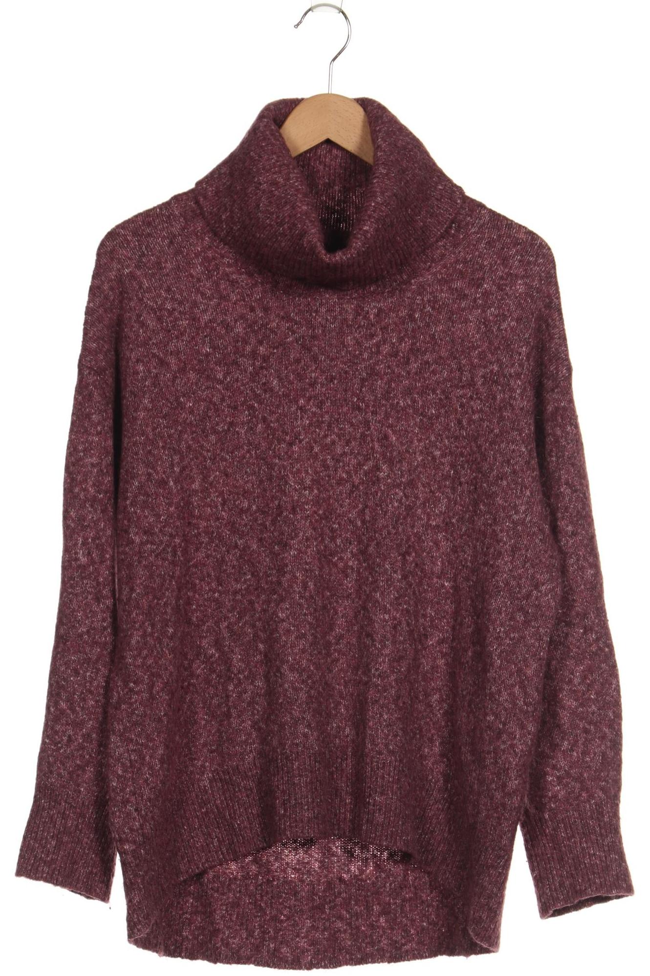 

Massimo Dutti Damen Pullover, bordeaux, Gr. 42