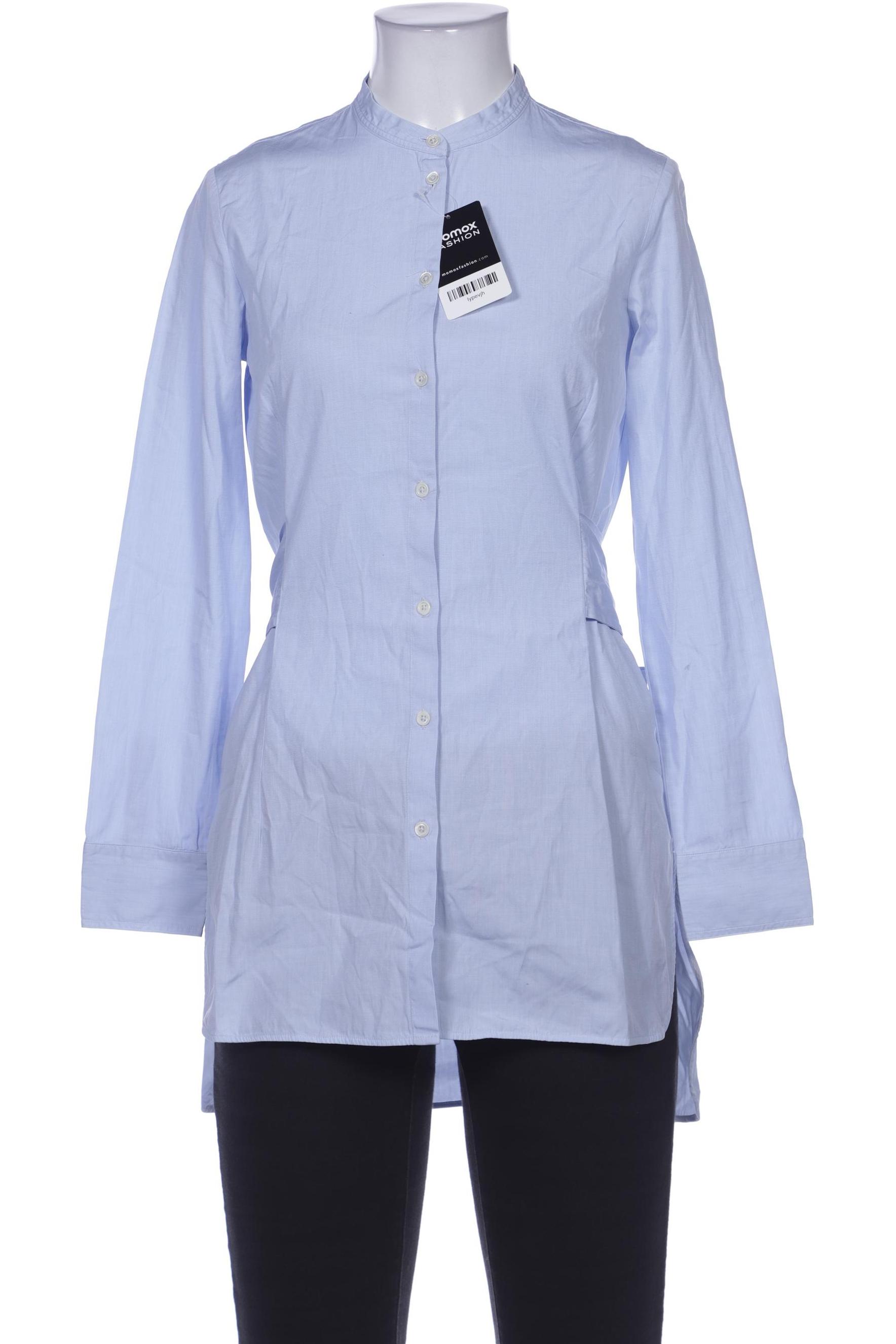 

Massimo Dutti Damen Bluse, blau, Gr. 36