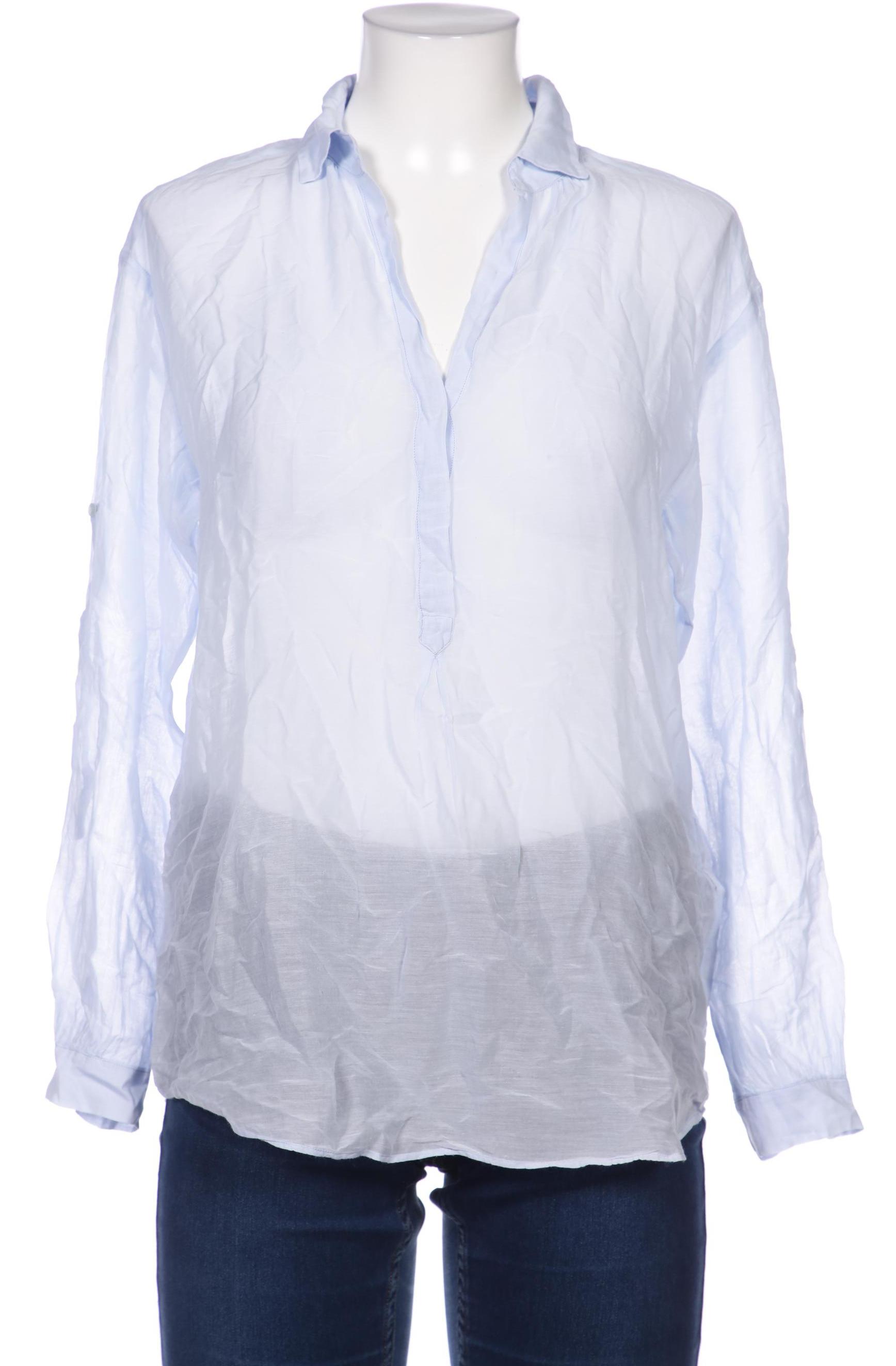 

Massimo Dutti Damen Bluse, hellblau, Gr. 40