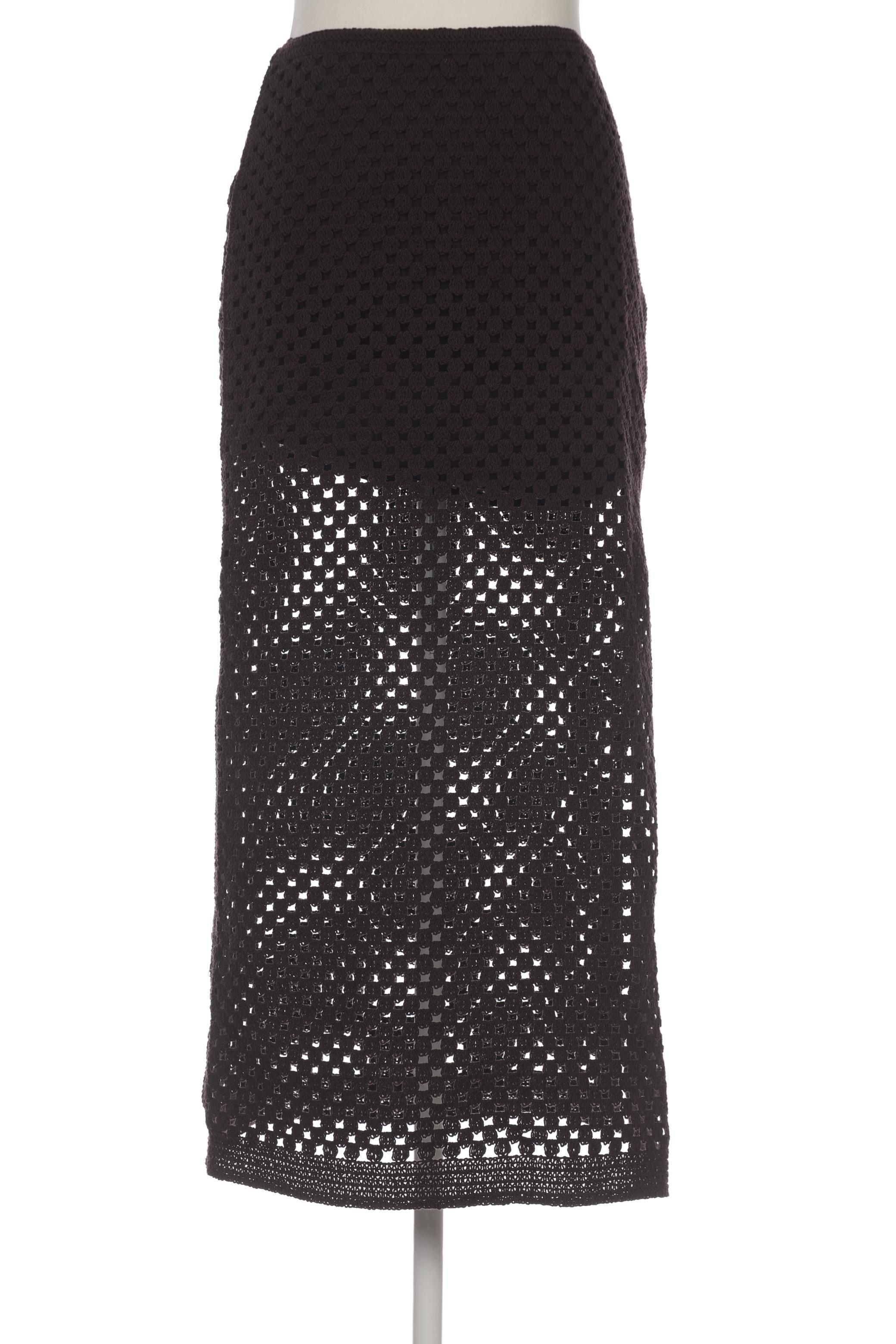 

Massimo Dutti Damen Rock, braun, Gr. 36