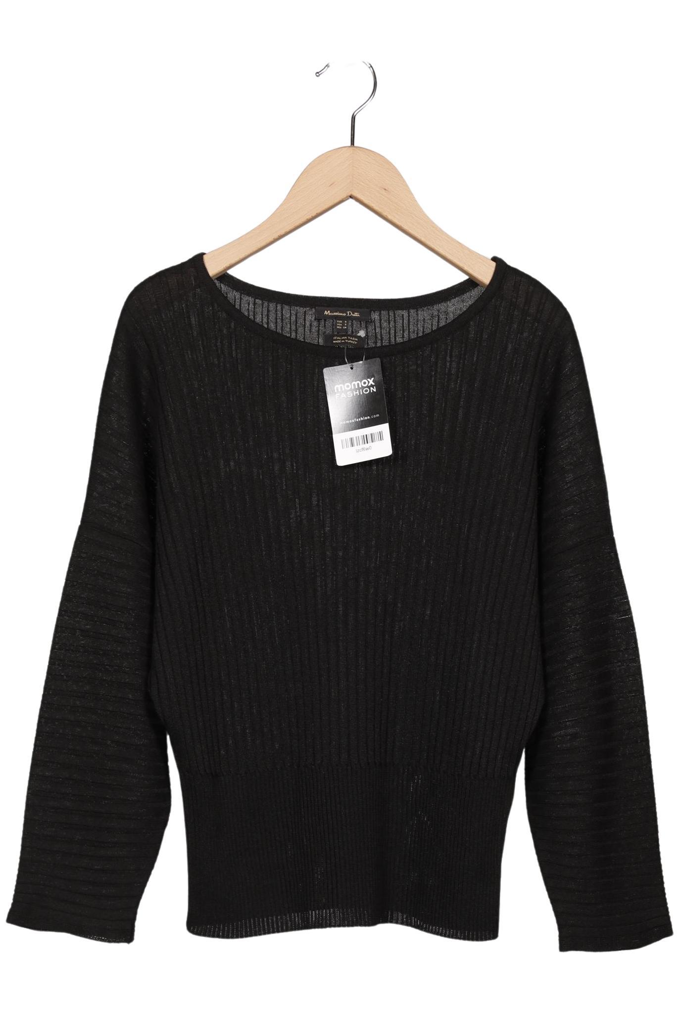 

Massimo Dutti Damen Pullover, schwarz, Gr. 36