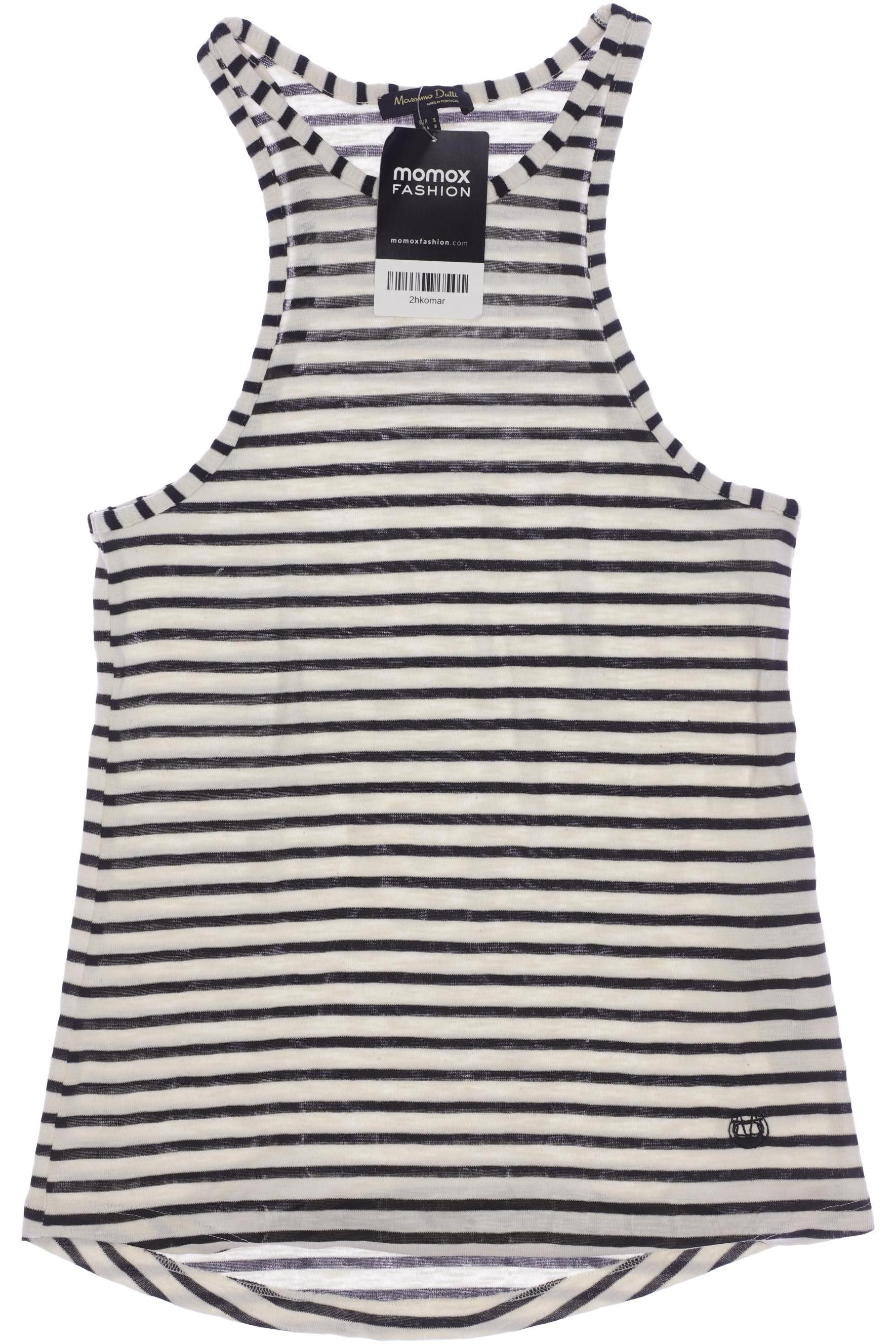 

Massimo Dutti Damen Top, weiß, Gr. 36