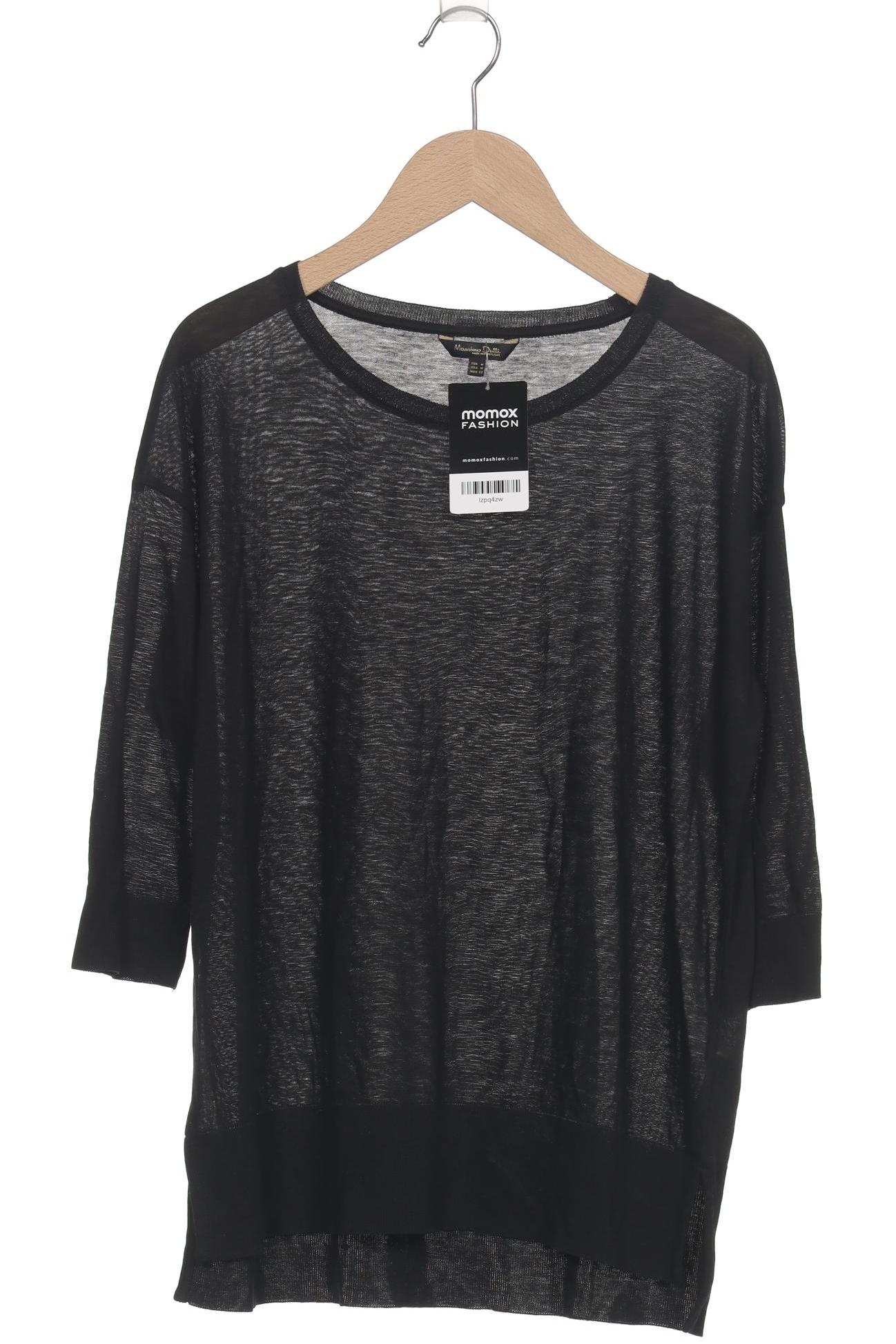 

Massimo Dutti Damen Langarmshirt, schwarz, Gr. 38