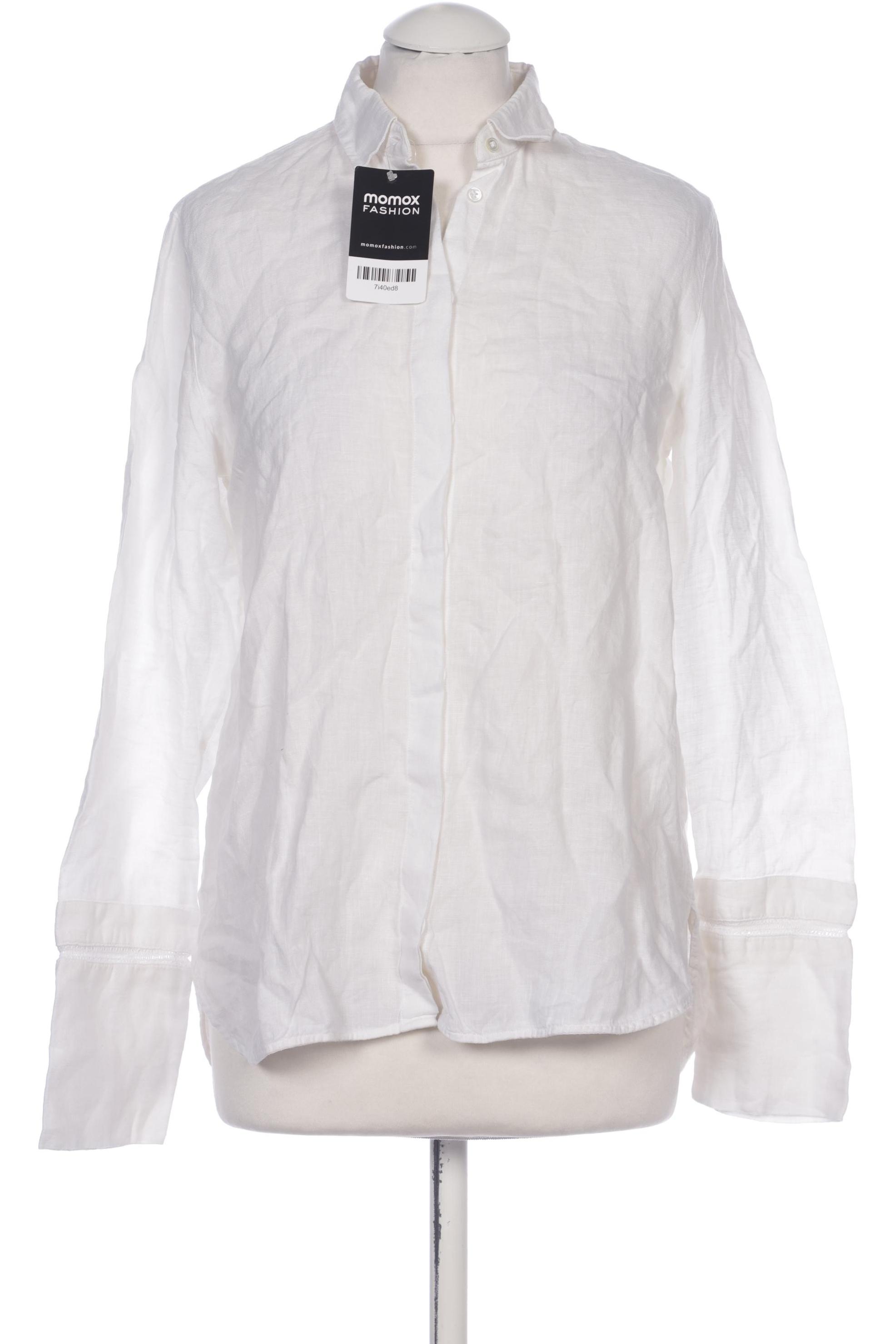 

Massimo Dutti Damen Bluse, weiß, Gr. 38