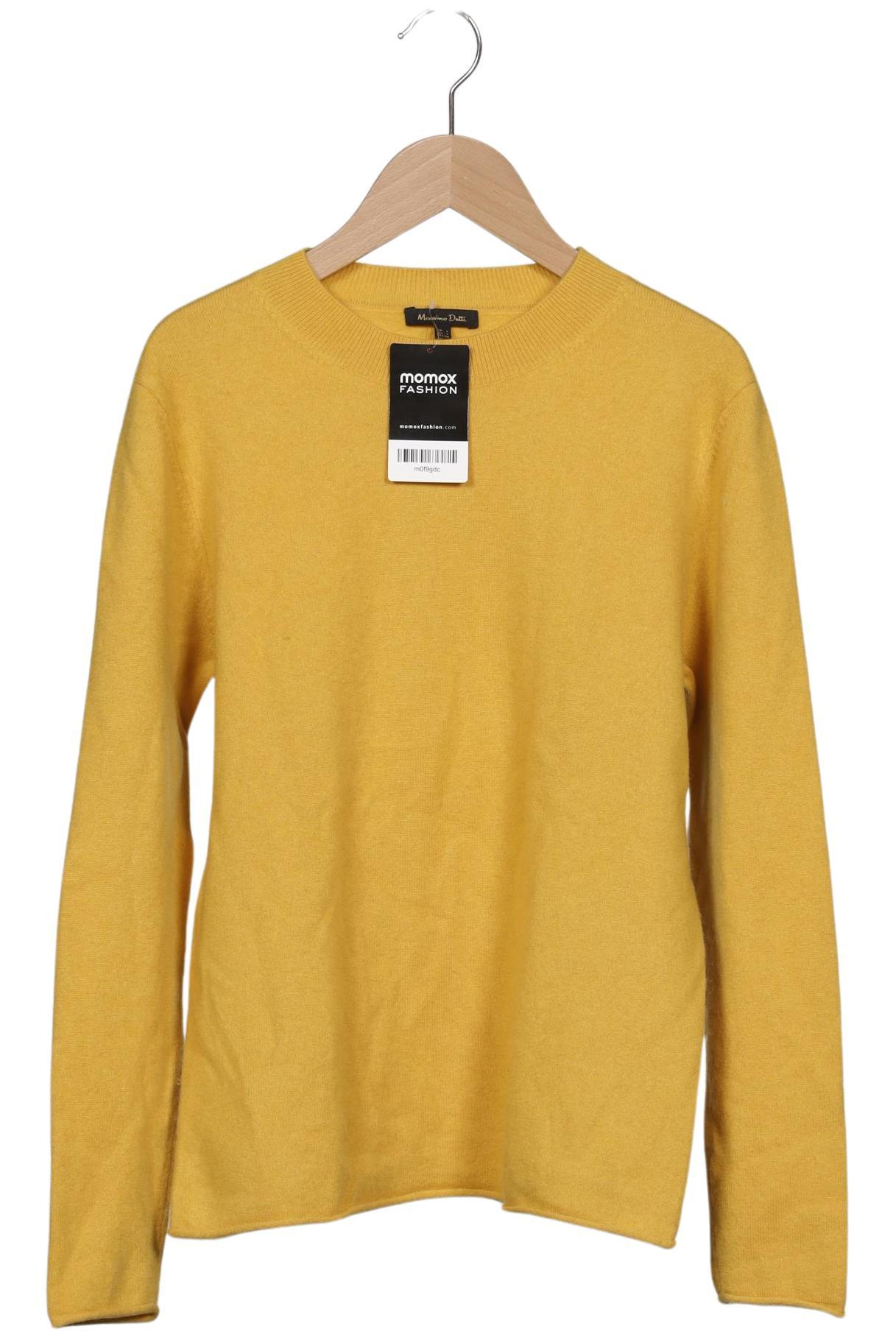 

Massimo Dutti Damen Pullover, gelb, Gr. 42