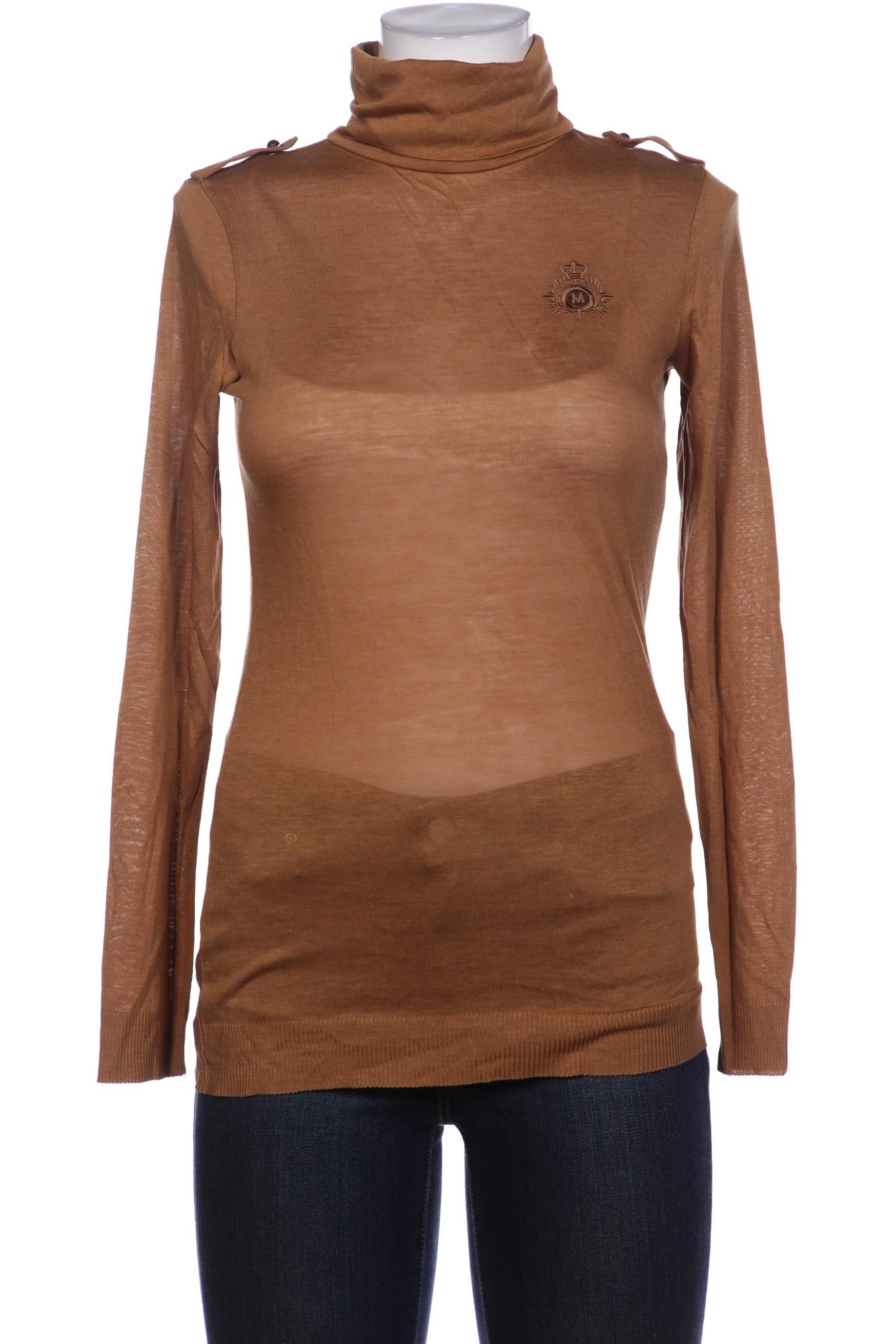 

Massimo Dutti Damen Langarmshirt, braun, Gr. 32