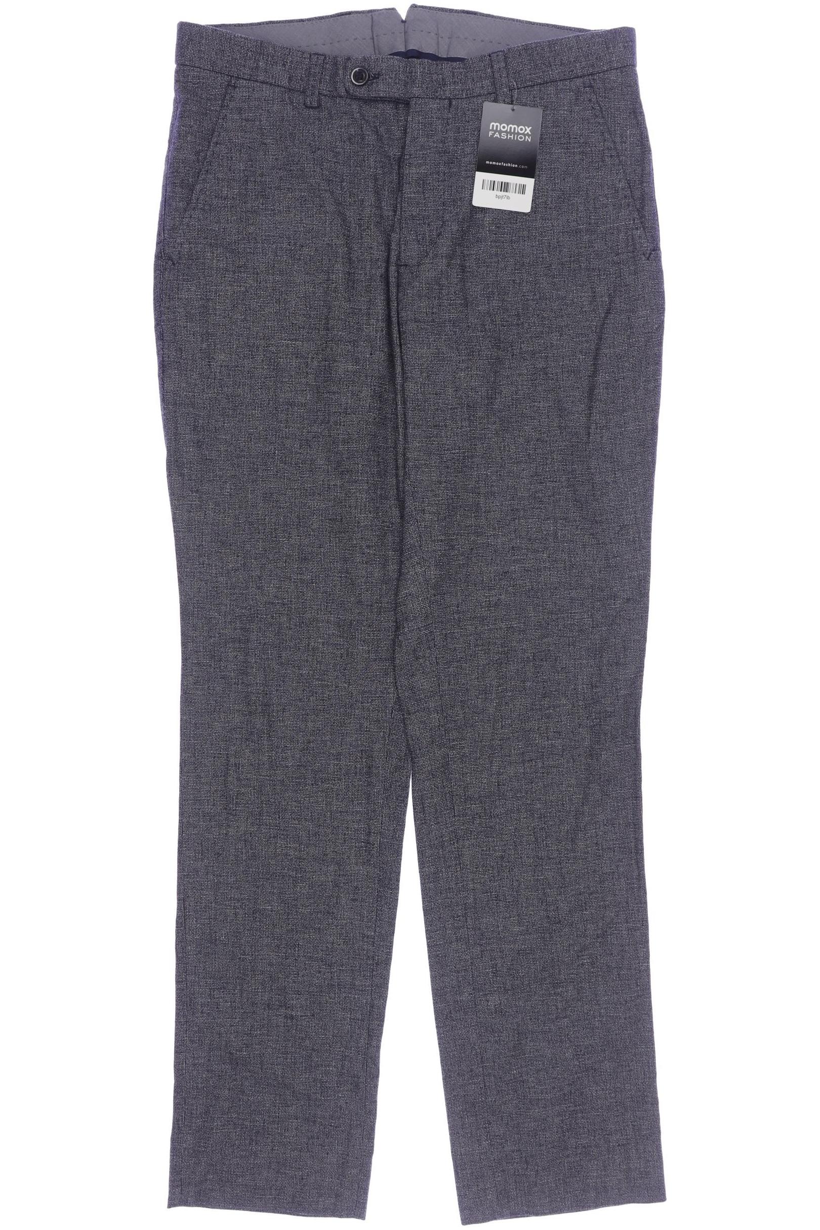 

Massimo Dutti Damen Stoffhose, marineblau, Gr. 30