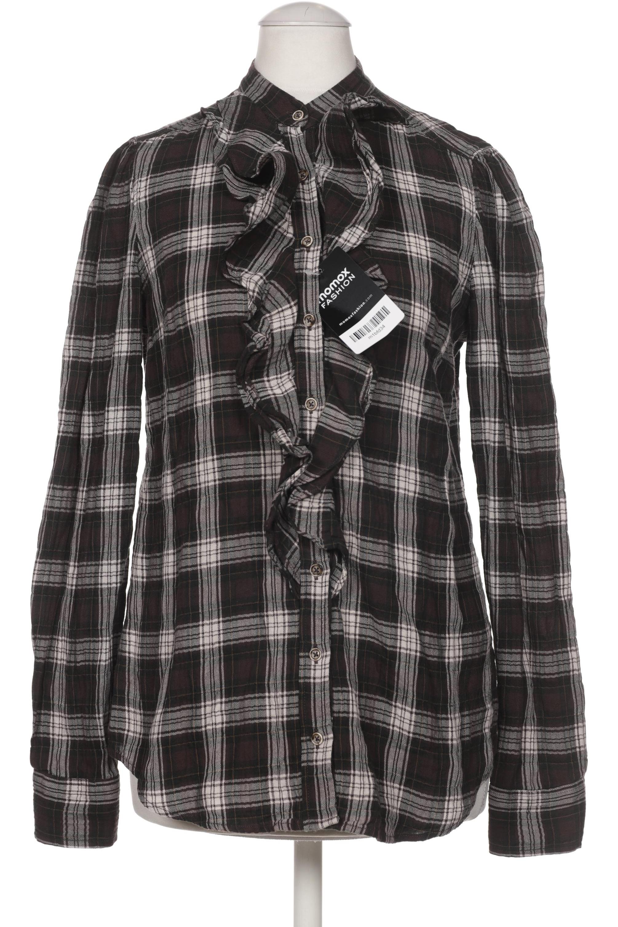 

Massimo Dutti Damen Bluse, bordeaux, Gr. 36