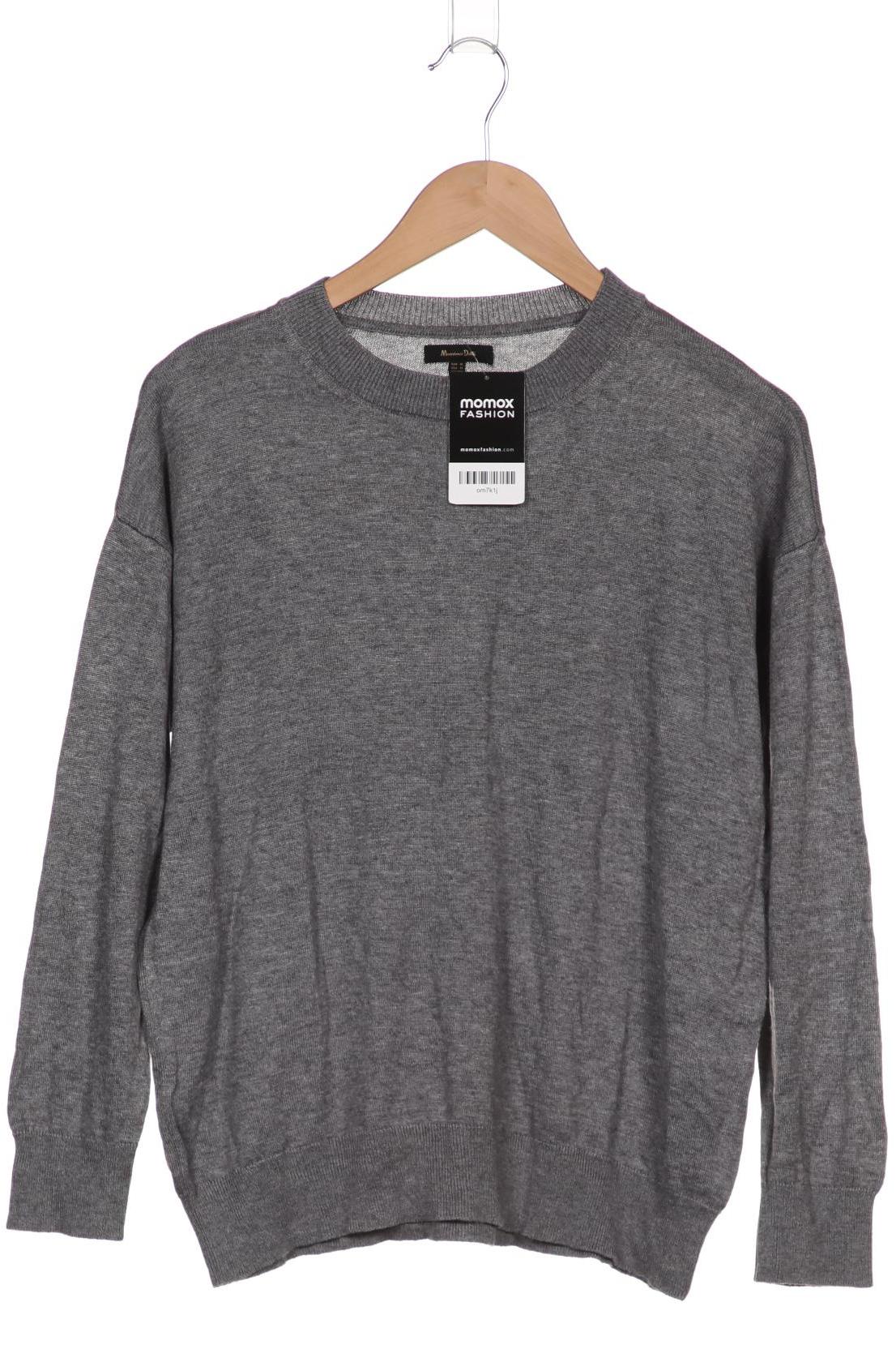 

Massimo Dutti Damen Pullover, grau, Gr. 34