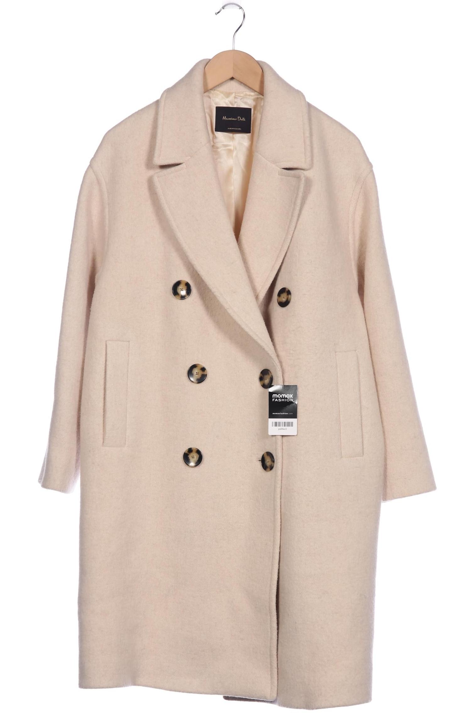 

Massimo Dutti Damen Mantel, beige, Gr. 44