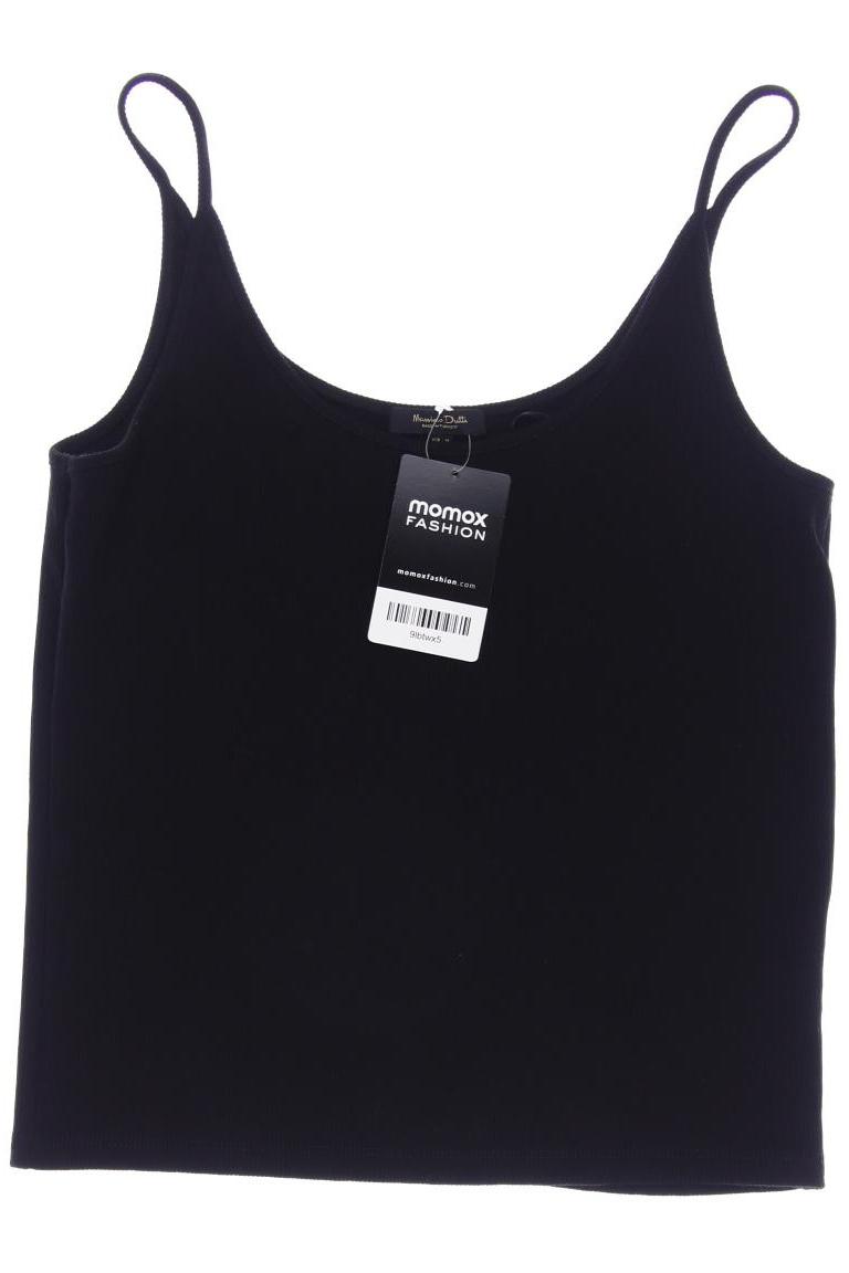 

Massimo Dutti Damen Top, schwarz