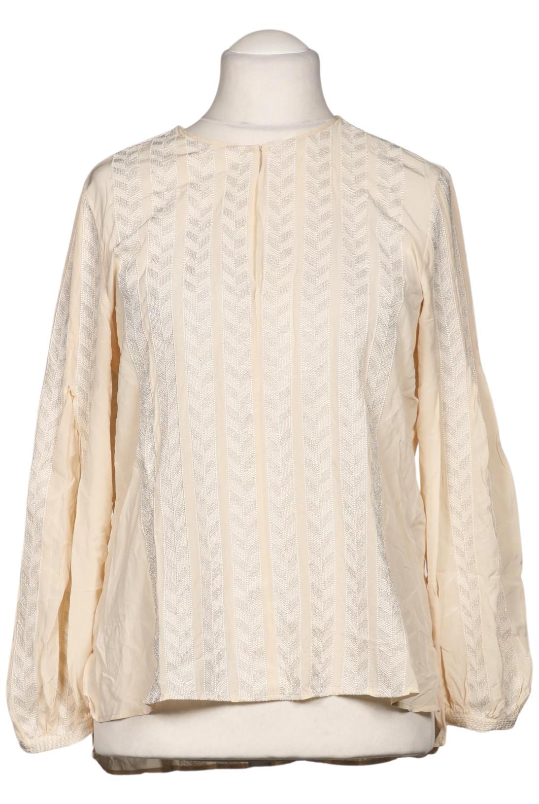 

Massimo Dutti Damen Bluse, cremeweiß, Gr. 42