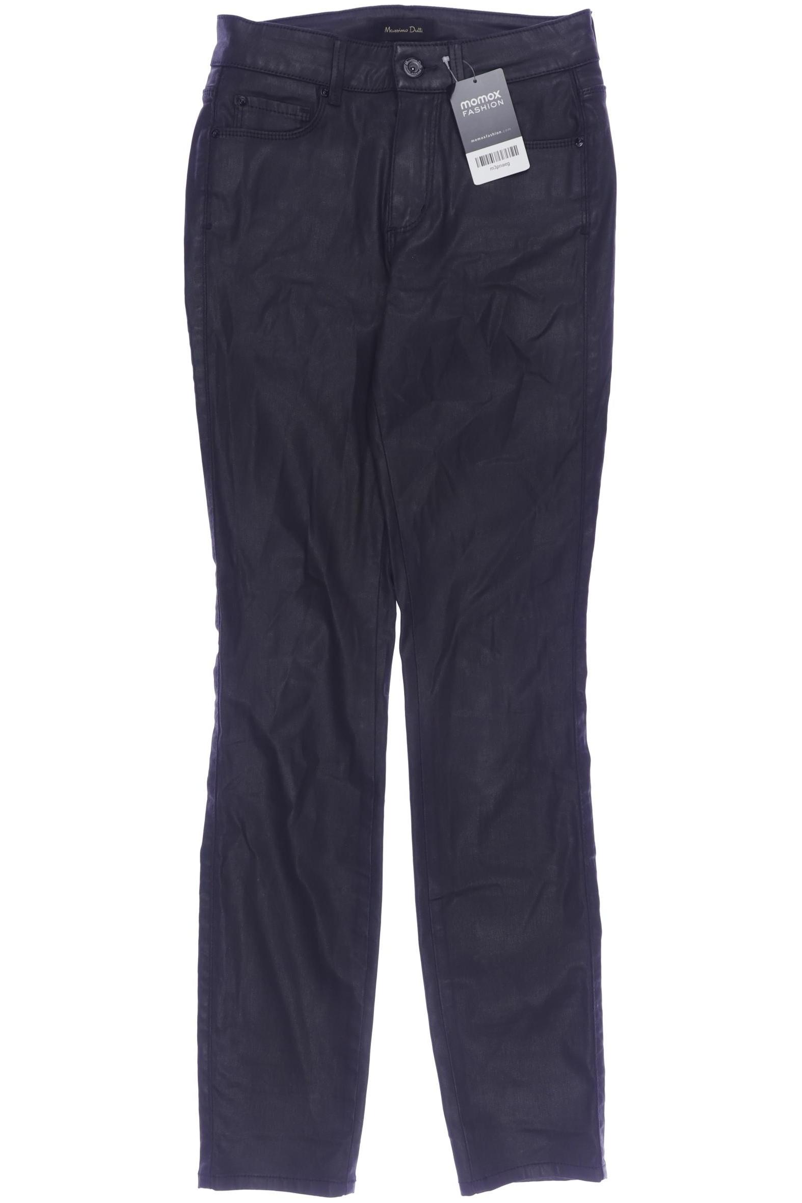 

Massimo Dutti Damen Stoffhose, schwarz, Gr. 34