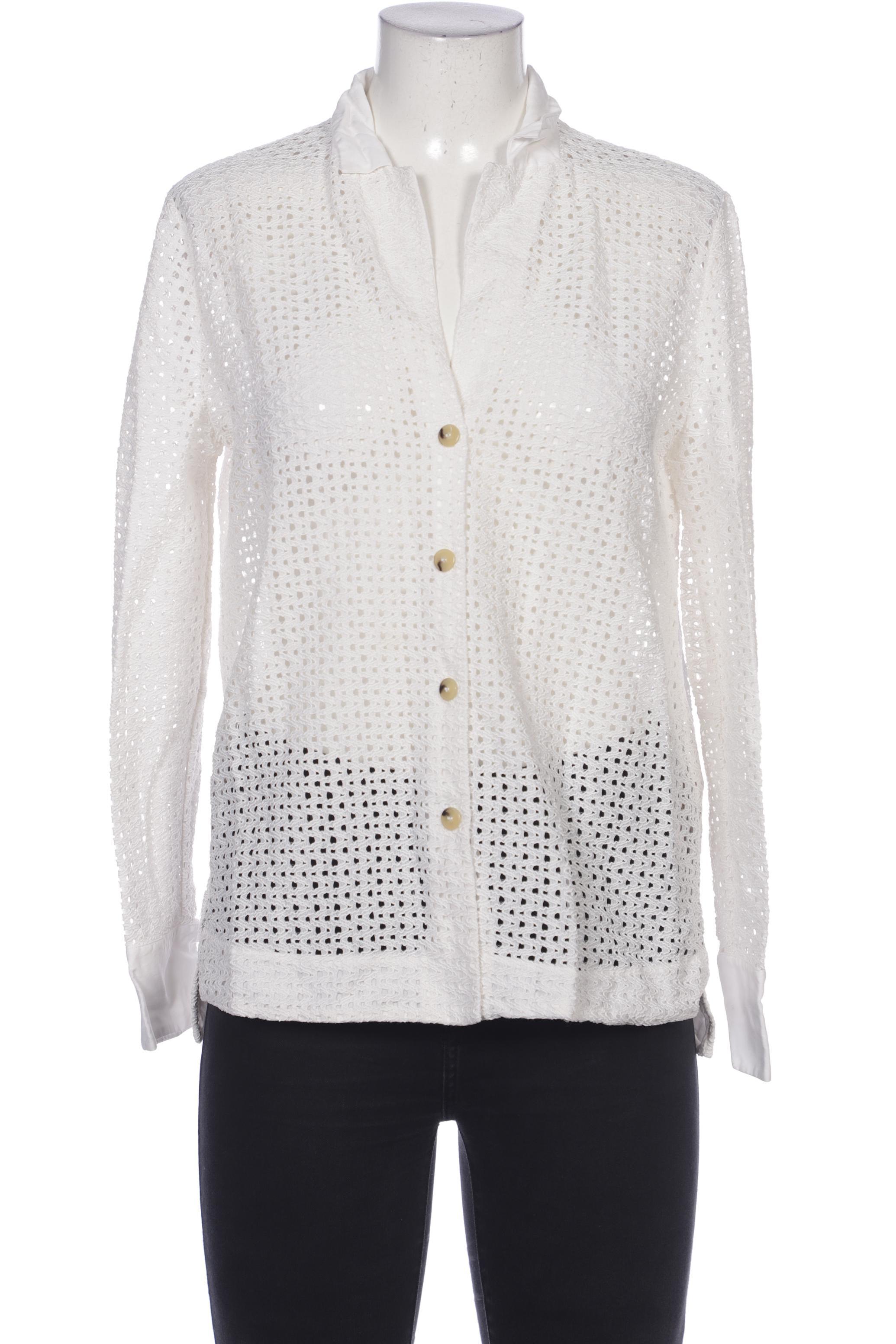 

Massimo Dutti Damen Bluse, weiß, Gr. 40