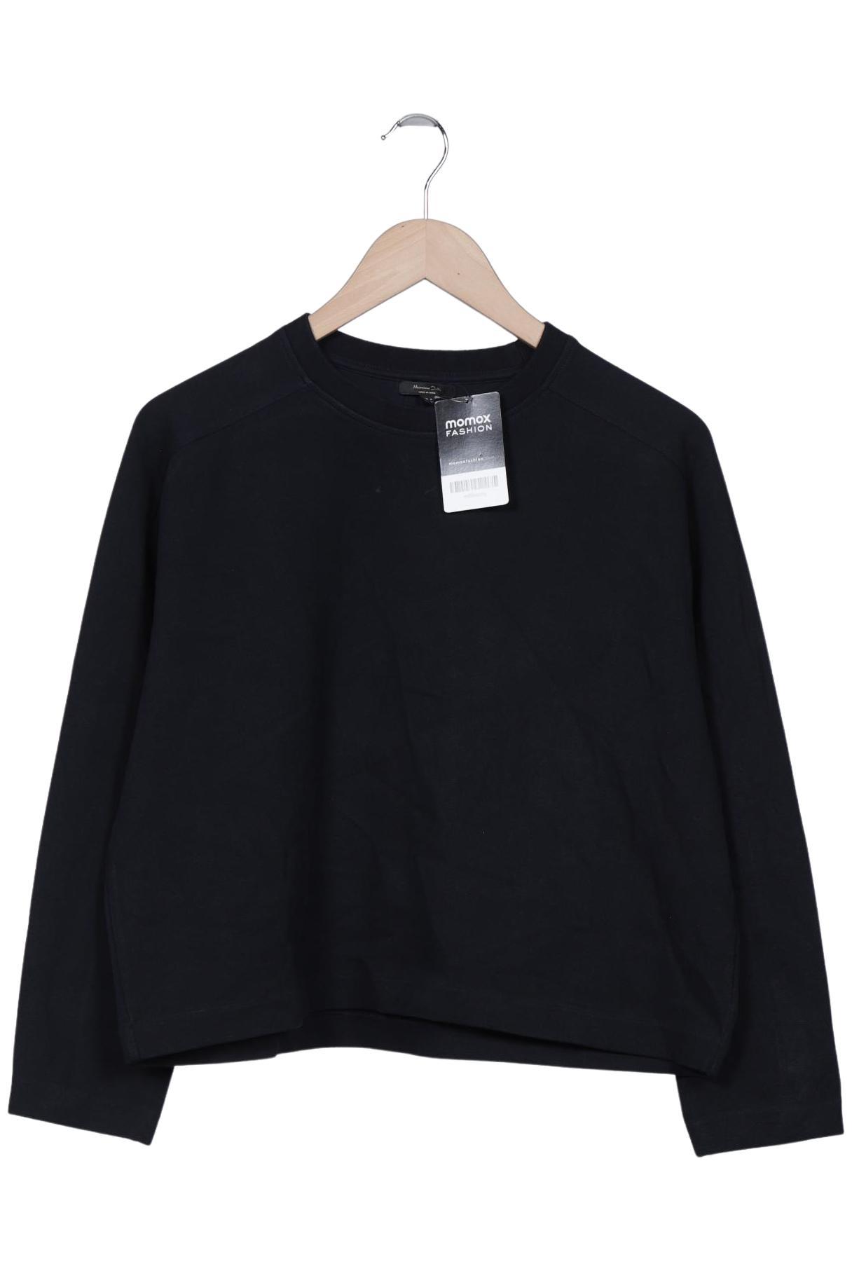 

Massimo Dutti Damen Sweatshirt, marineblau, Gr. 38