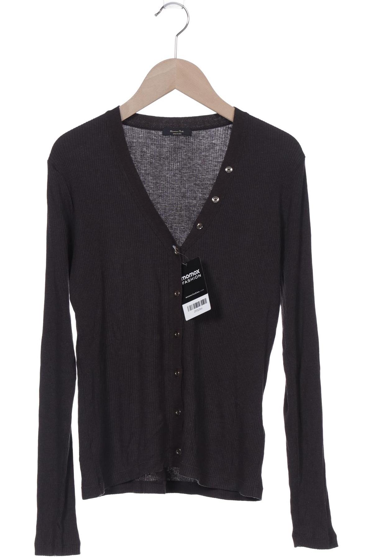 

Massimo Dutti Damen Strickjacke, braun, Gr. 42