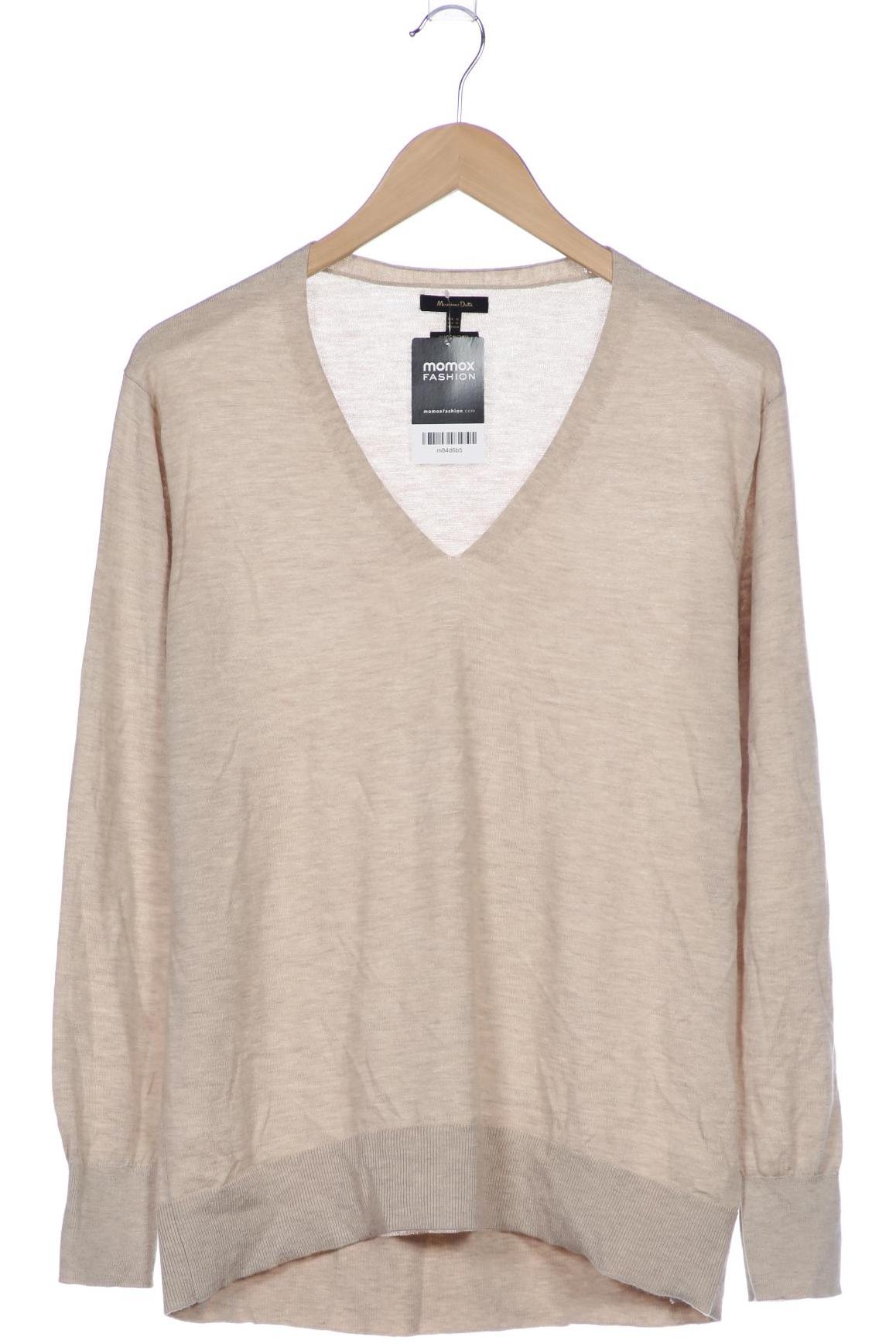 

Massimo Dutti Damen Pullover, beige, Gr. 34