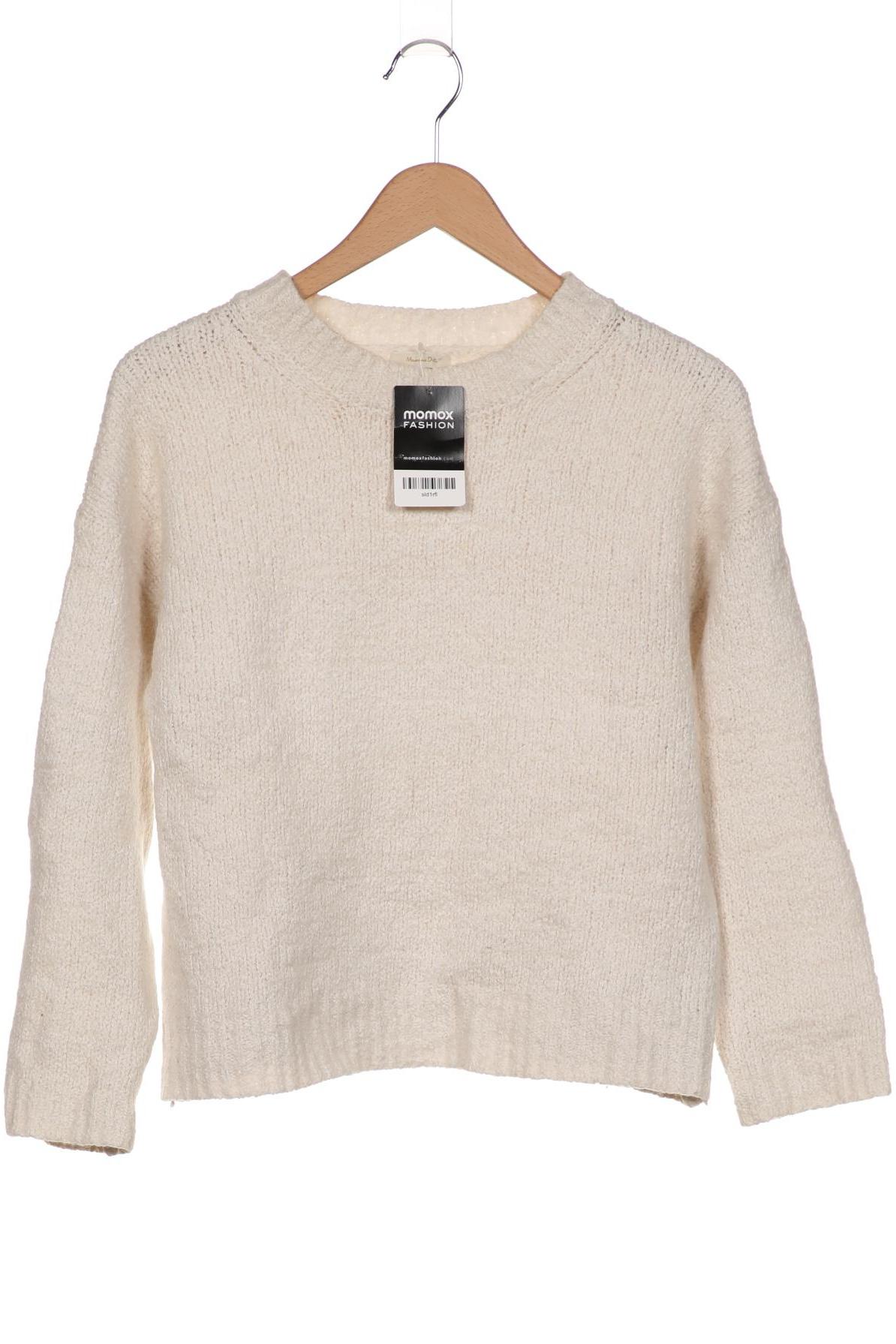 

Massimo Dutti Damen Pullover, weiß, Gr. 38