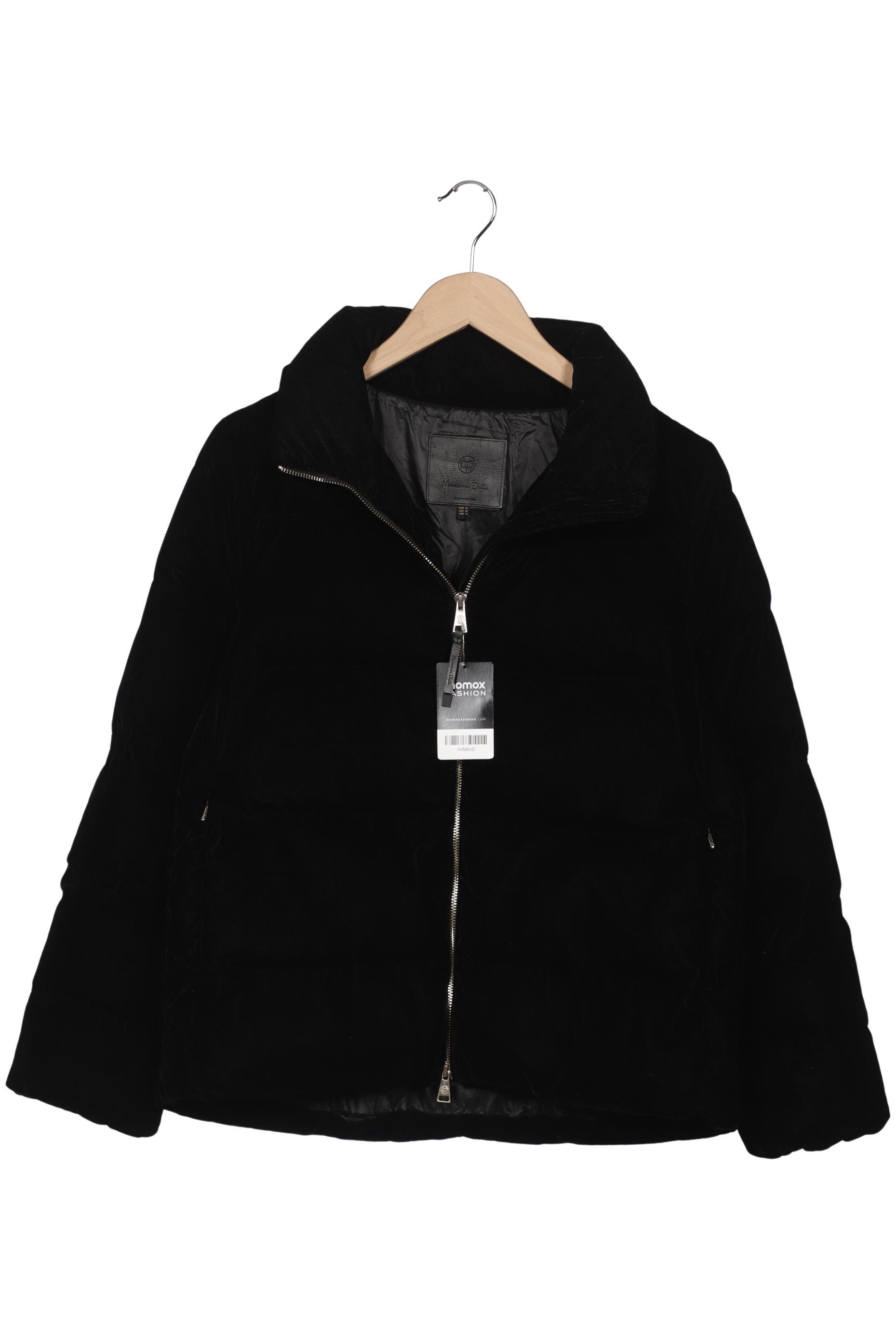 

Massimo Dutti Damen Jacke, schwarz, Gr. 38