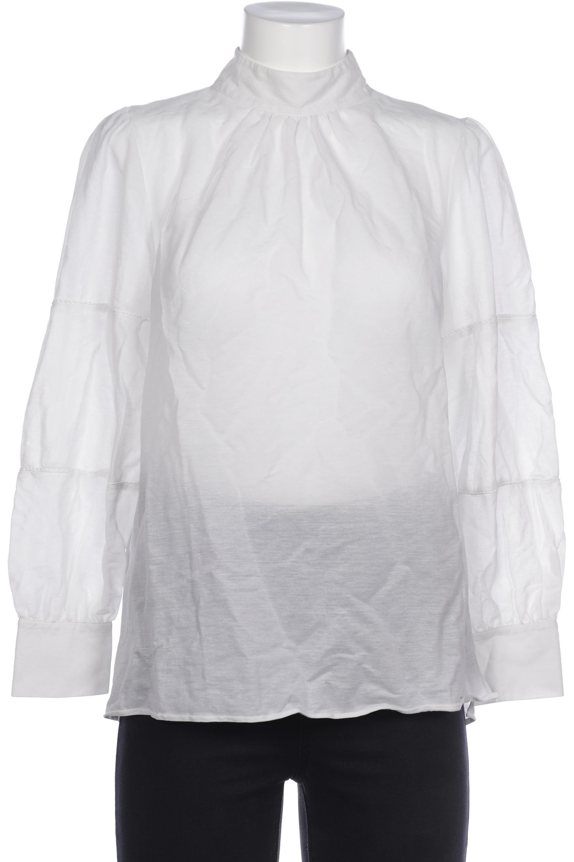 

Massimo Dutti Damen Bluse, weiß, Gr. 42