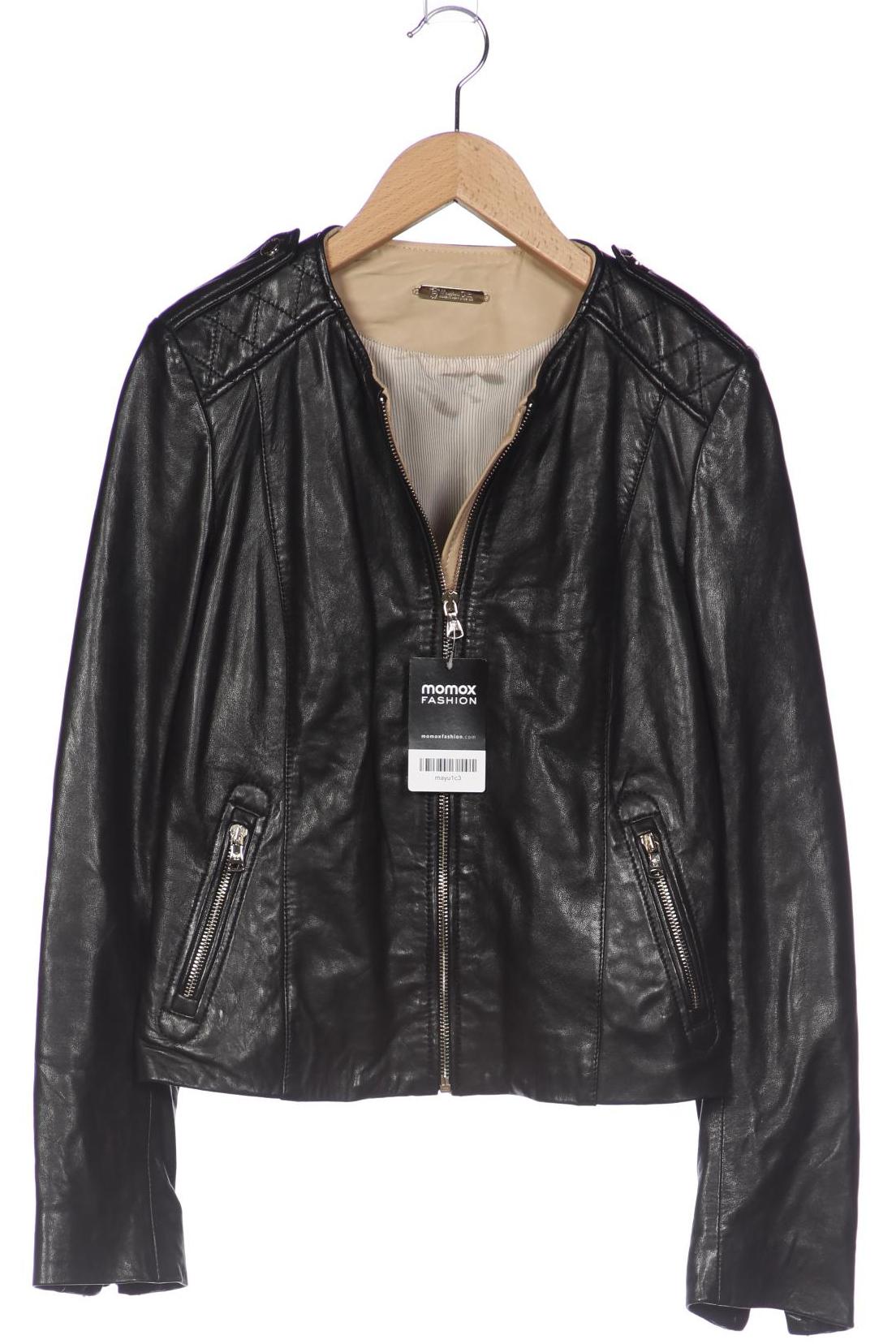 

Massimo Dutti Damen Jacke, schwarz, Gr. 36
