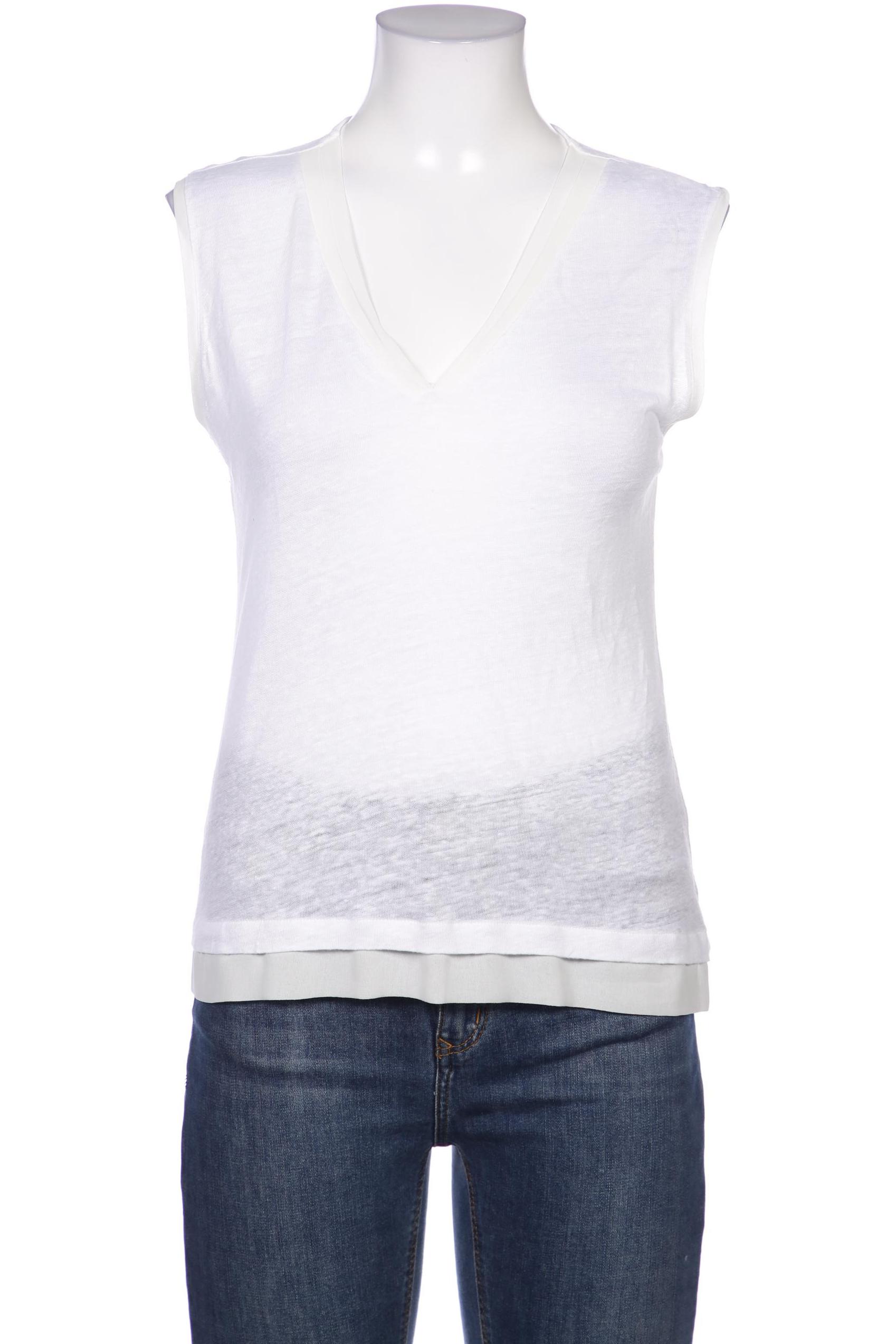 

Massimo Dutti Damen Top, weiß, Gr. 38