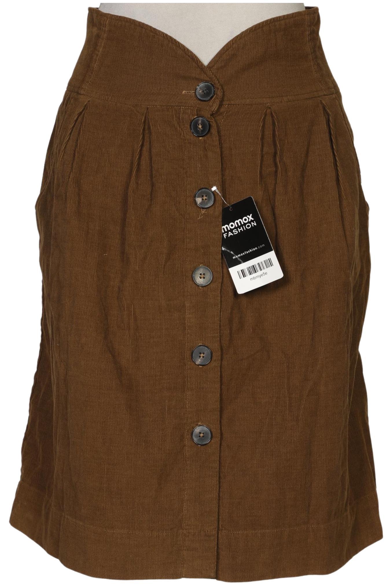 

Massimo Dutti Damen Rock, braun, Gr. 36