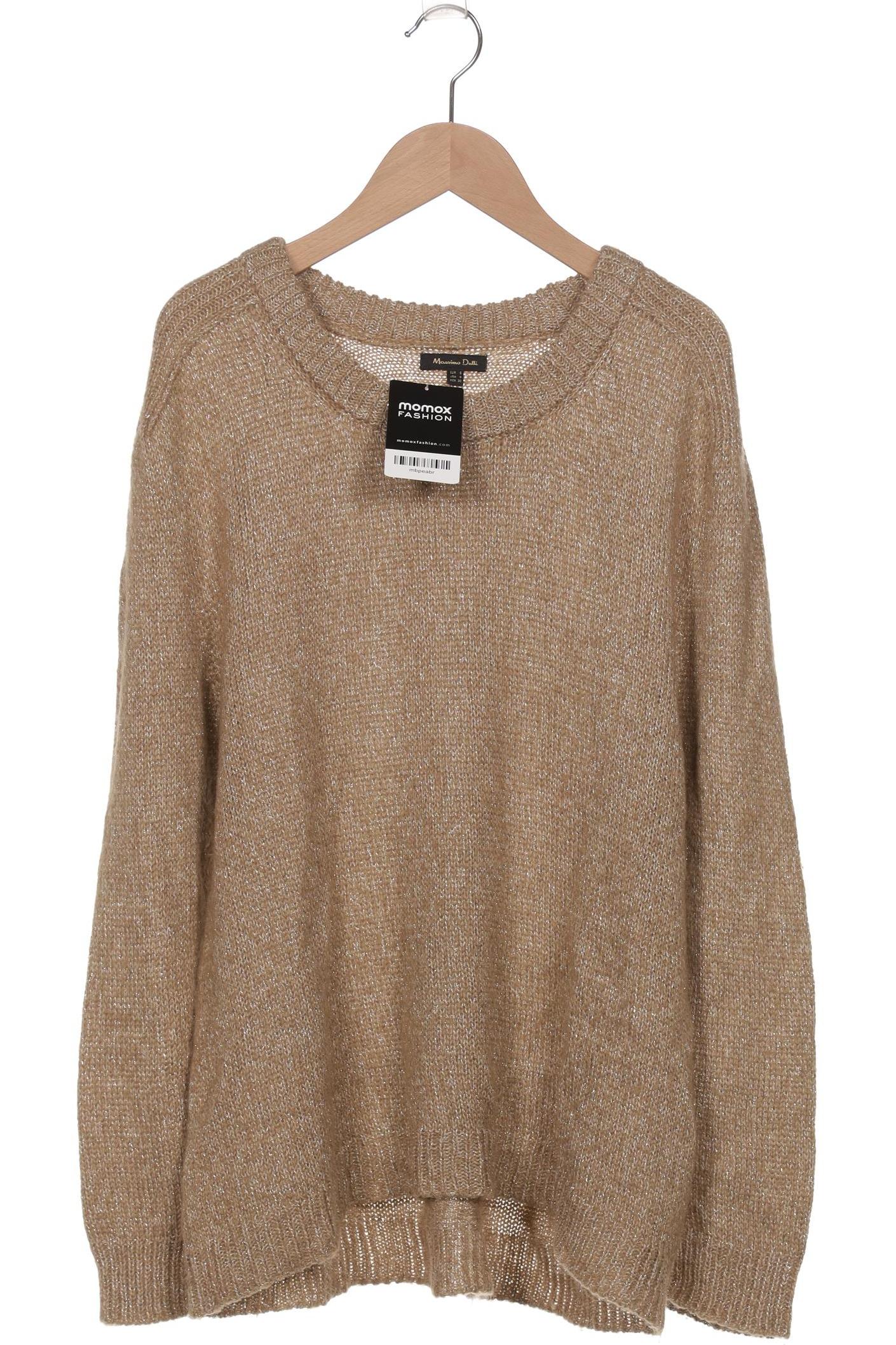 

Massimo Dutti Damen Pullover, beige, Gr. 36