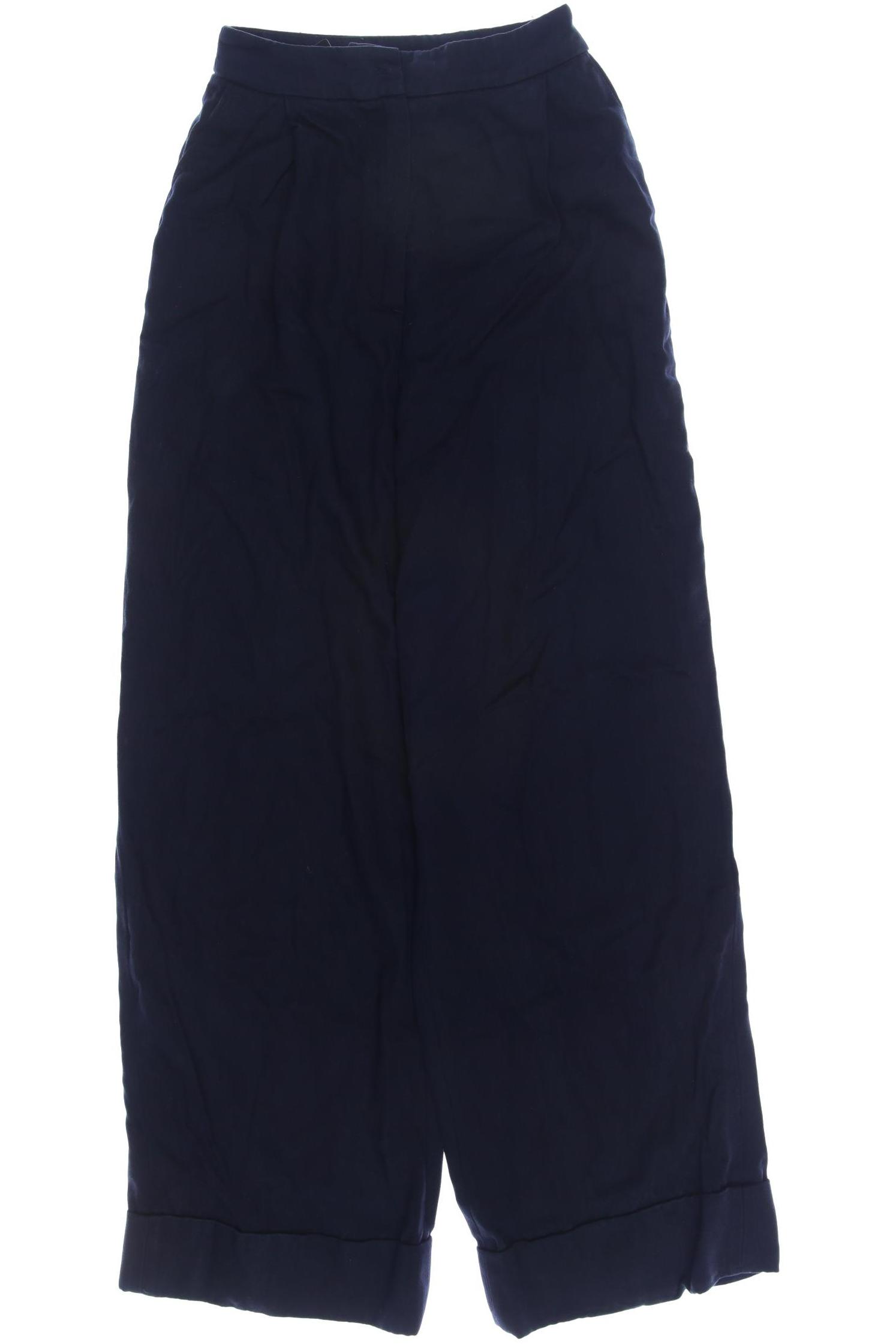 

Massimo Dutti Damen Stoffhose, marineblau, Gr. 34