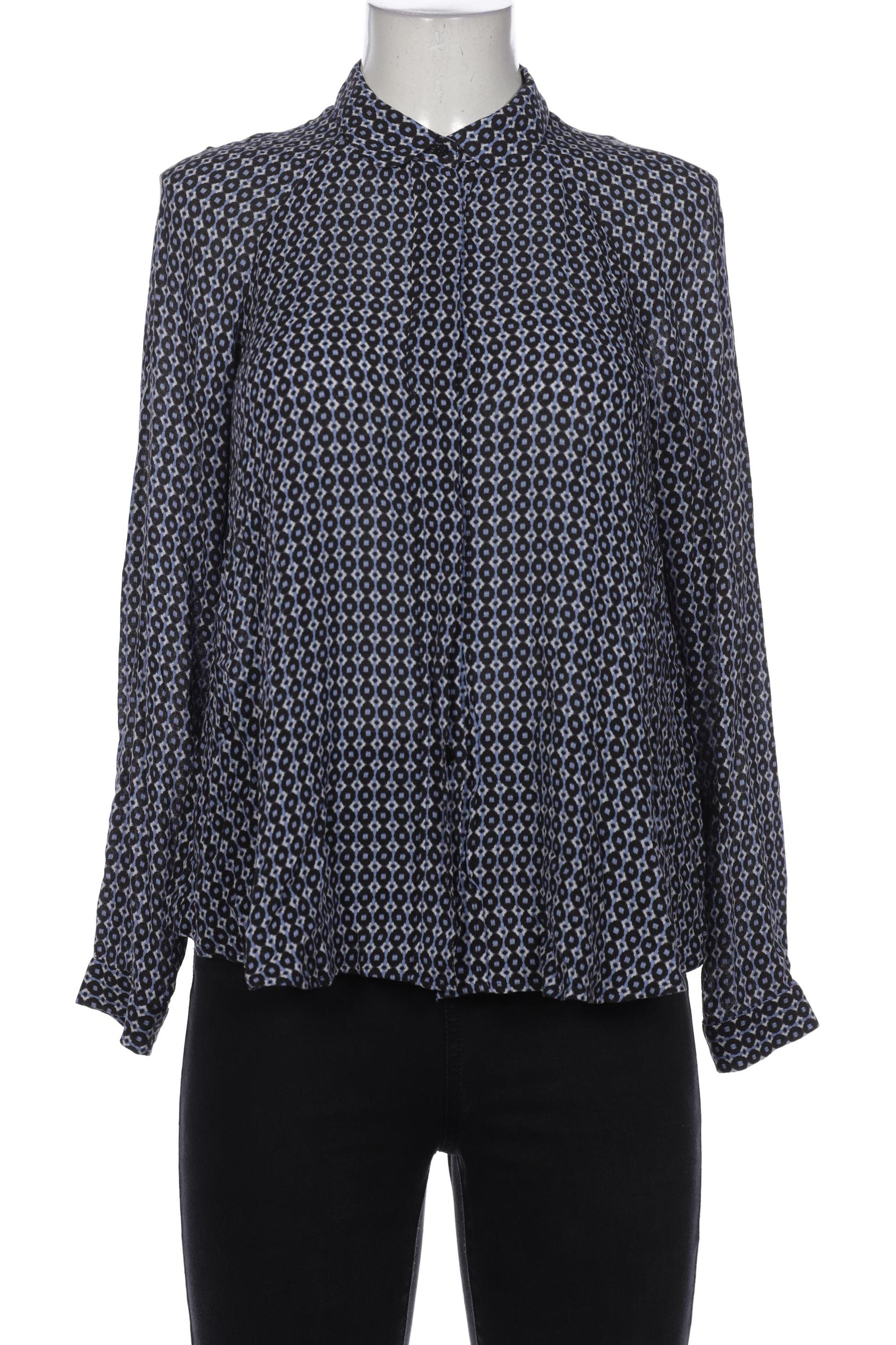 

Massimo Dutti Damen Bluse, blau, Gr. 38