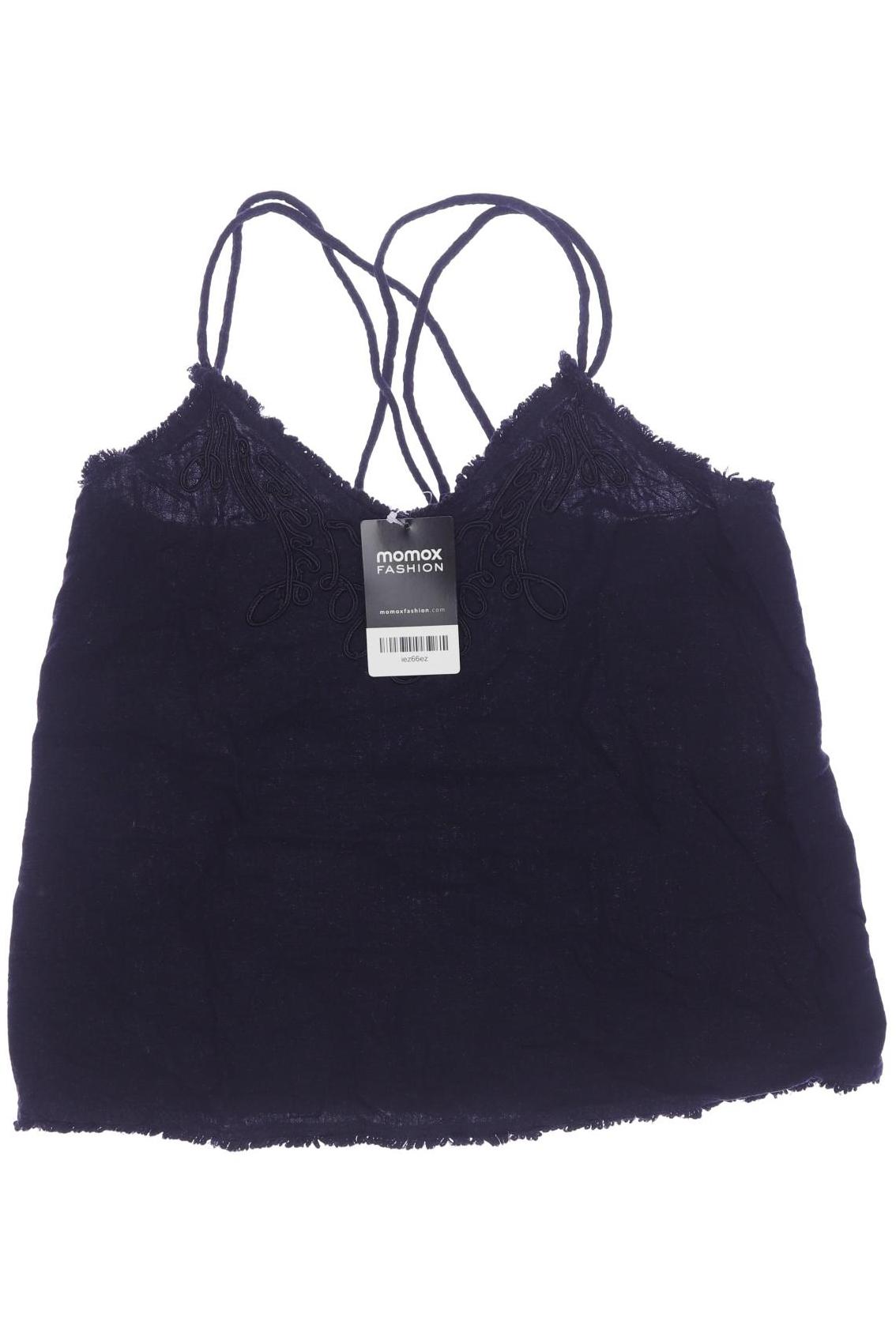 

Massimo Dutti Damen Top, marineblau, Gr. 36