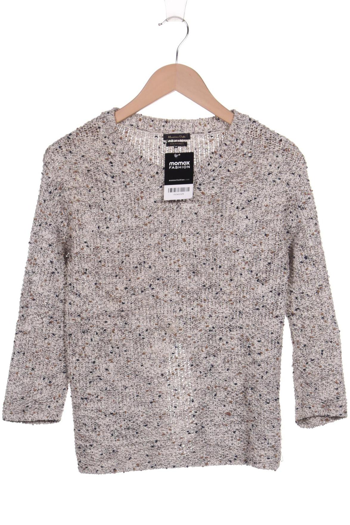 

Massimo Dutti Damen Pullover, grau, Gr. 36