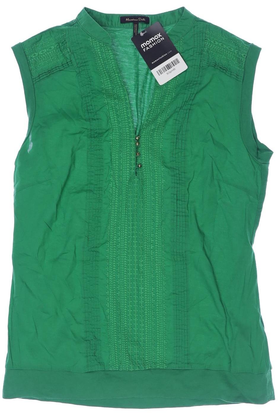

Massimo Dutti Damen Top, grün, Gr. 36