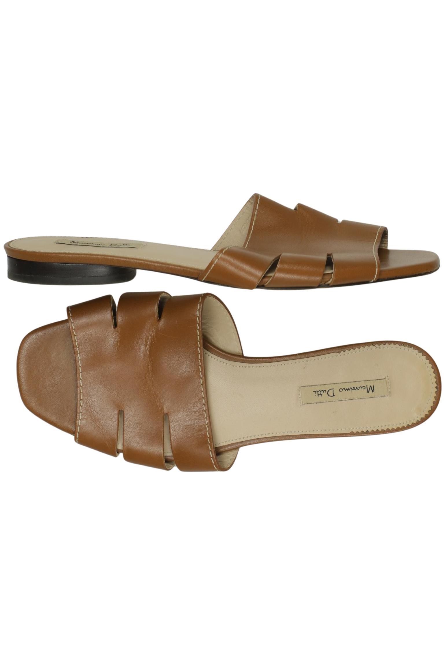 

Massimo Dutti Damen Sandale, braun, Gr. 38