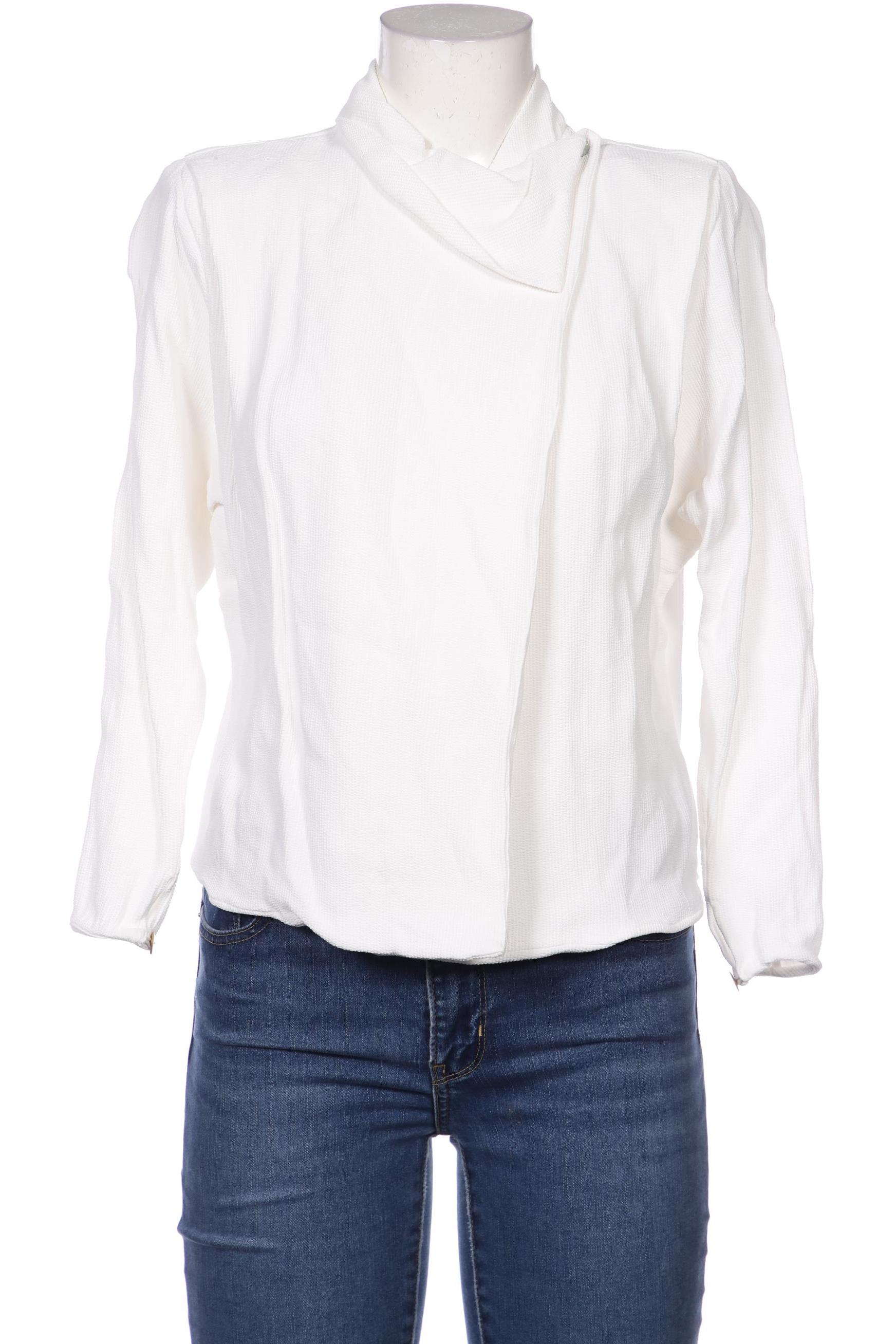 

Massimo Dutti Damen Bluse, weiß, Gr. 38