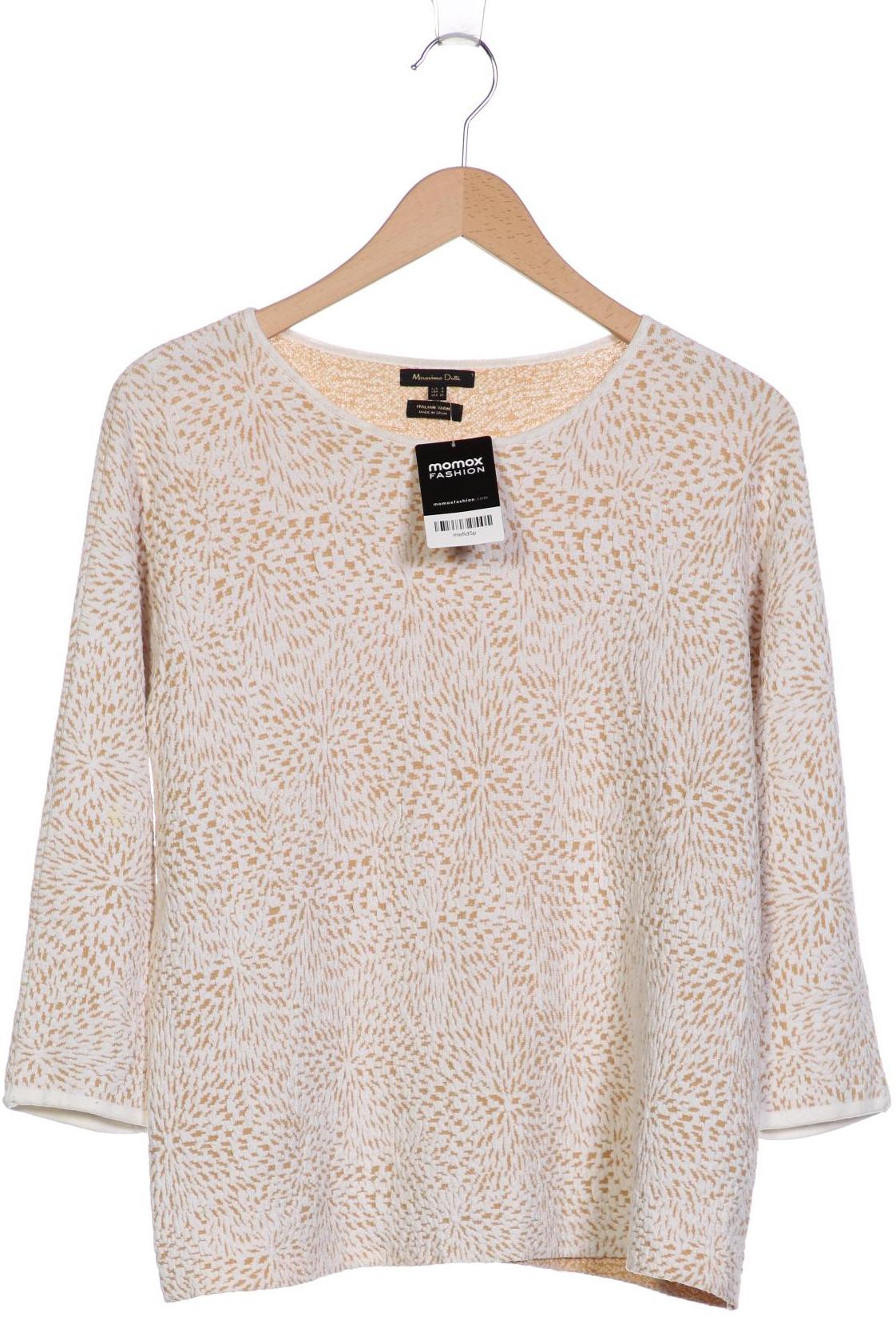 

Massimo Dutti Damen Sweatshirt, beige, Gr. 36