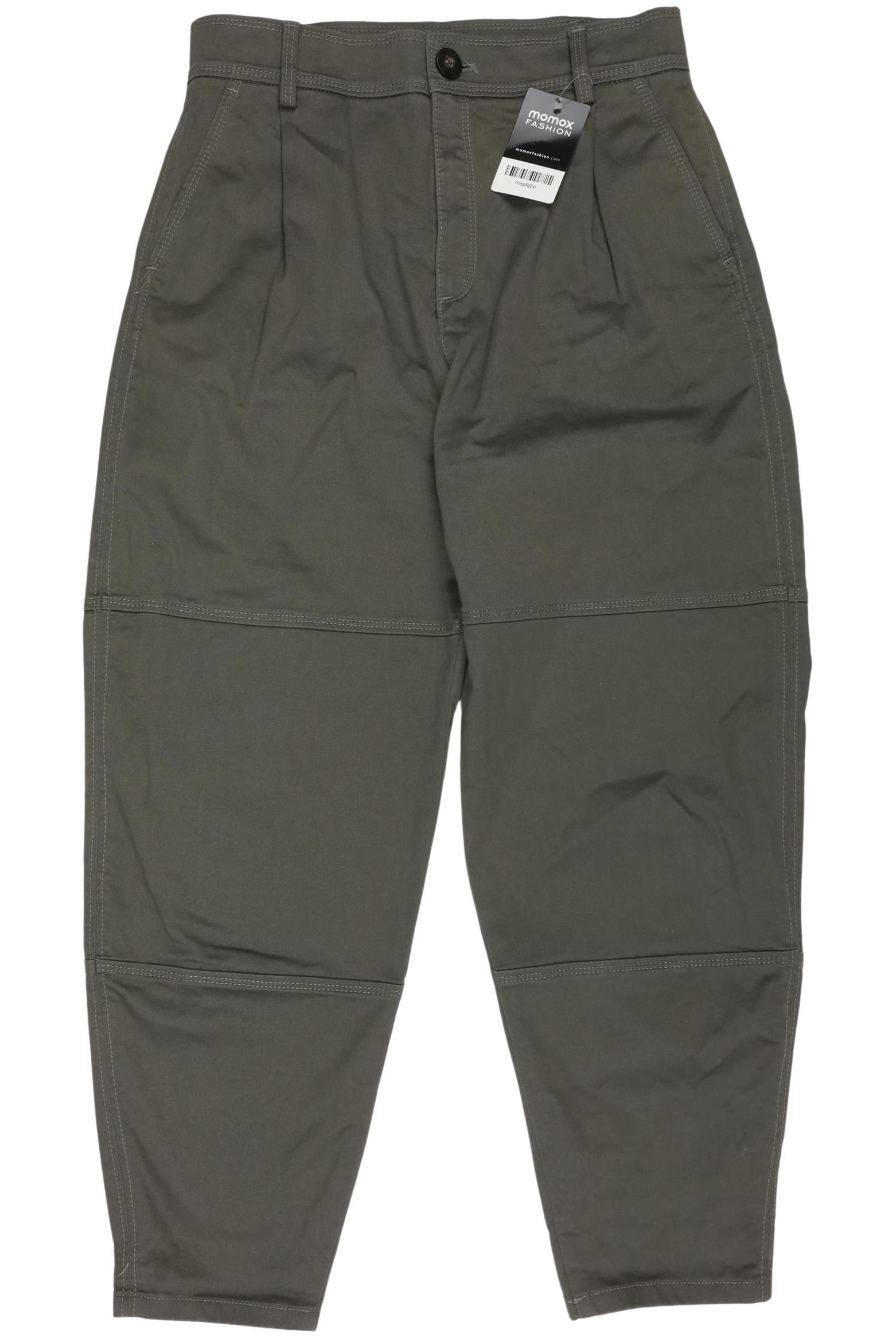 

Massimo Dutti Damen Stoffhose, grün, Gr. 38
