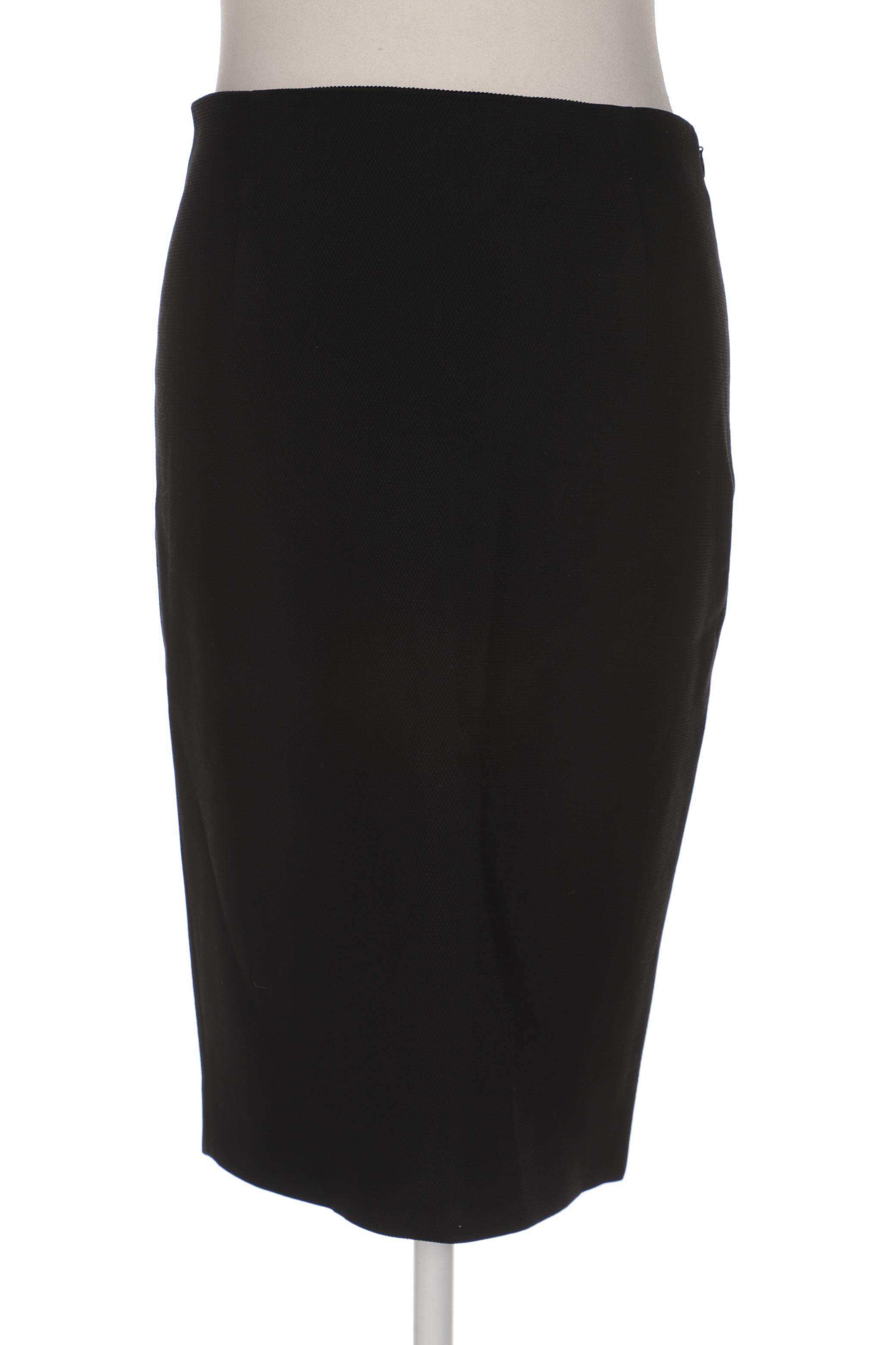 

Massimo Dutti Damen Rock, schwarz, Gr. 40