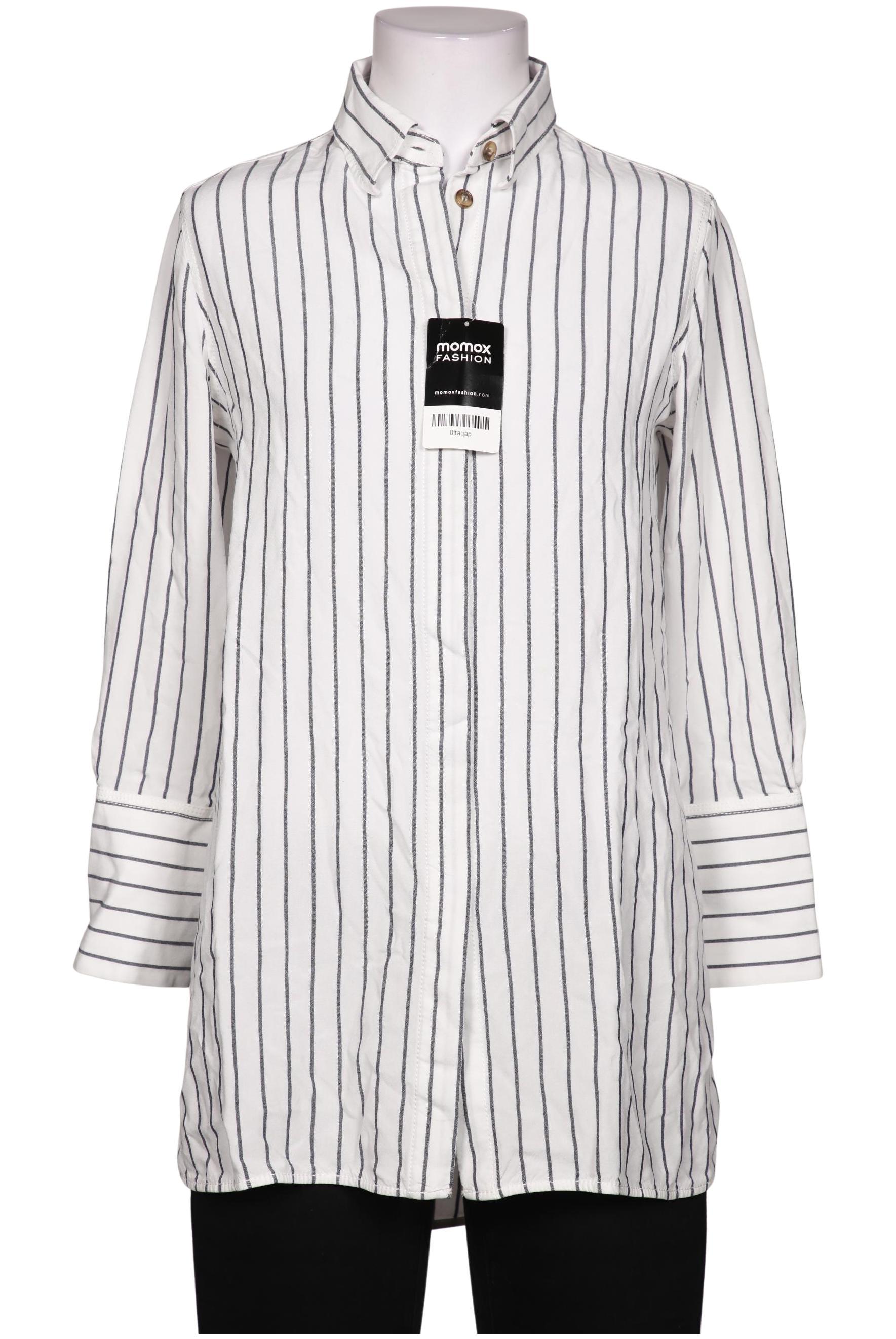 

Massimo Dutti Damen Bluse, weiß, Gr. 38