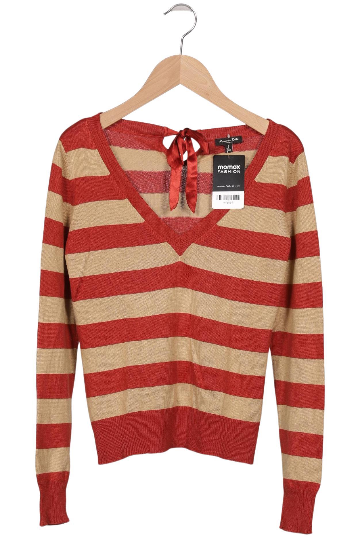 

Massimo Dutti Damen Pullover, orange, Gr. 36
