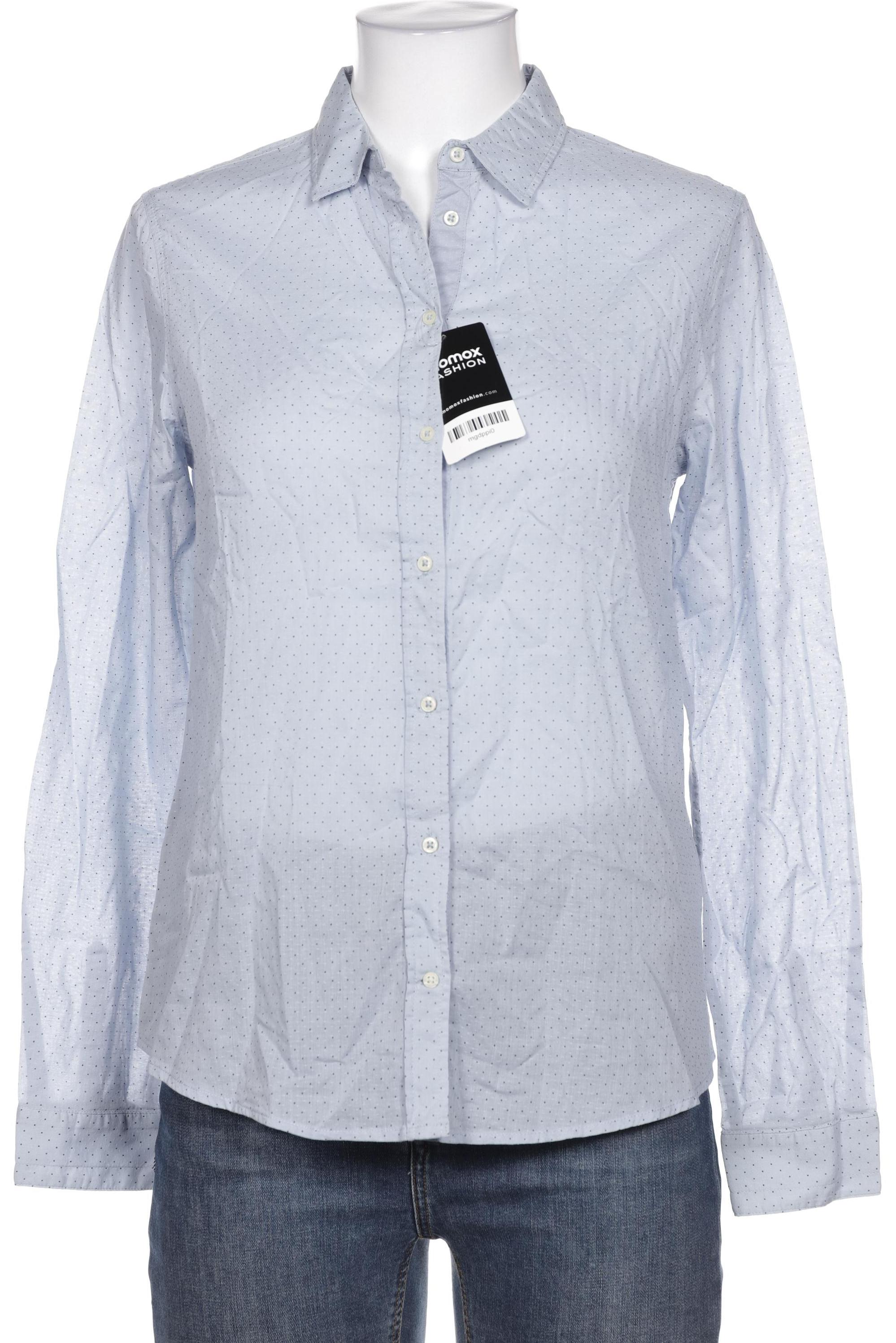 

Massimo Dutti Damen Bluse, blau, Gr. 38