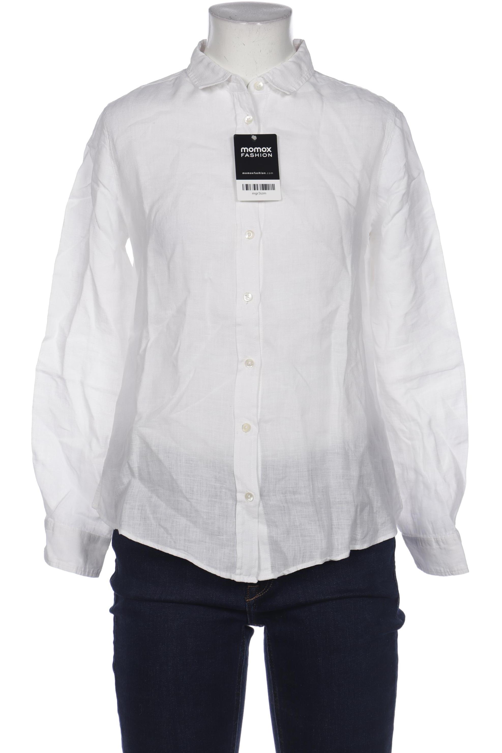 

Massimo Dutti Damen Bluse, weiß, Gr. 36