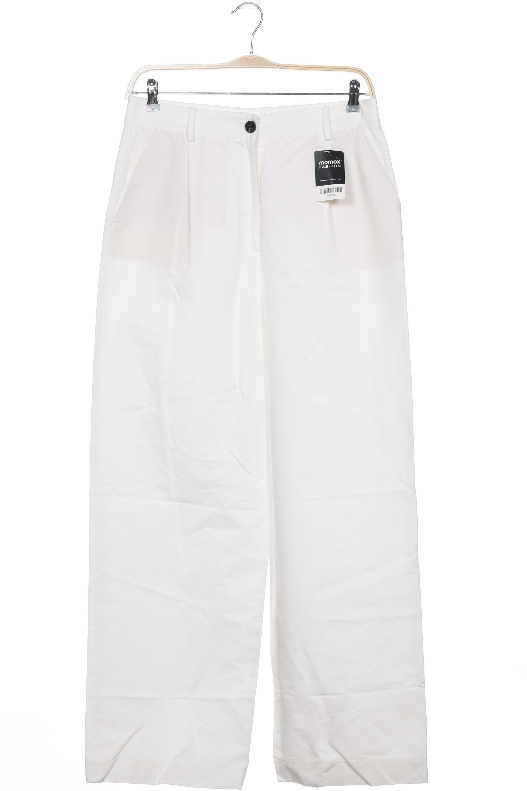 

Massimo Dutti Damen Stoffhose, weiß, Gr. 42