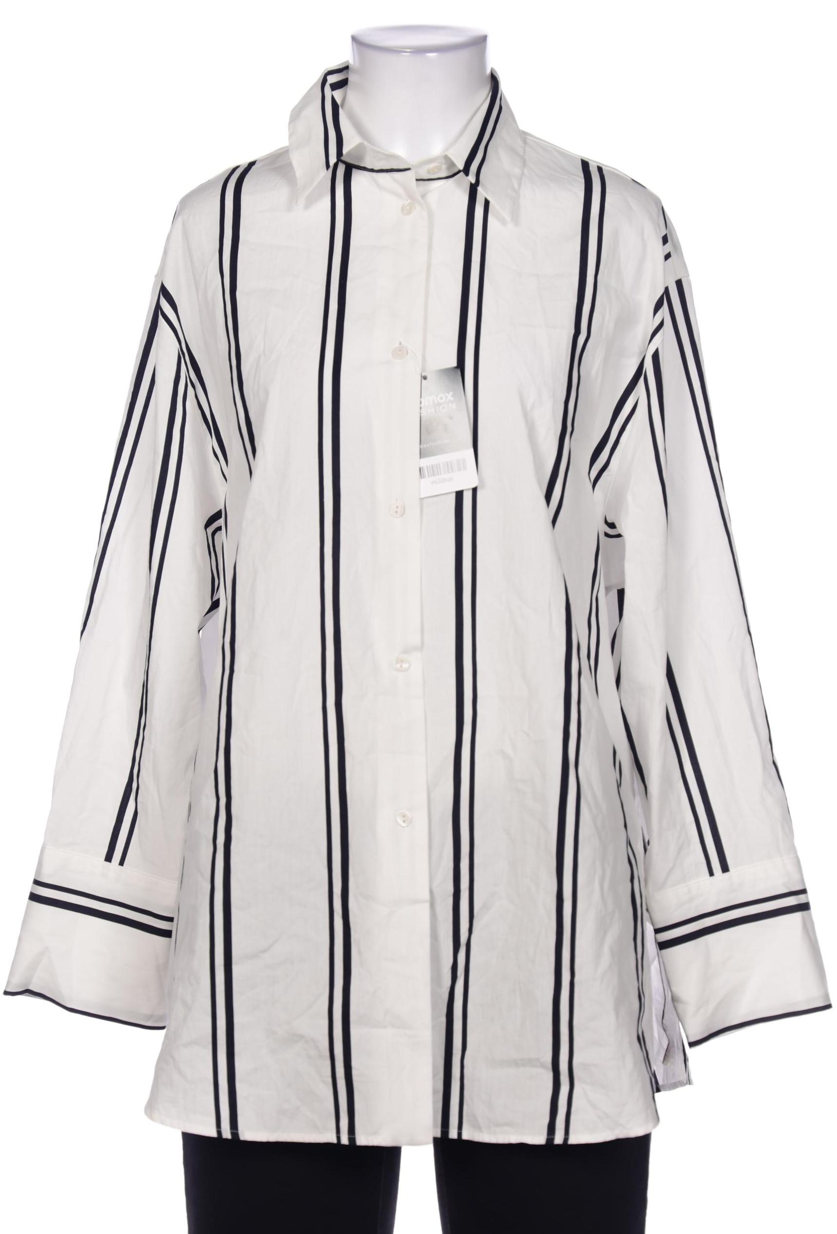 

Massimo Dutti Damen Bluse, weiß, Gr. 36