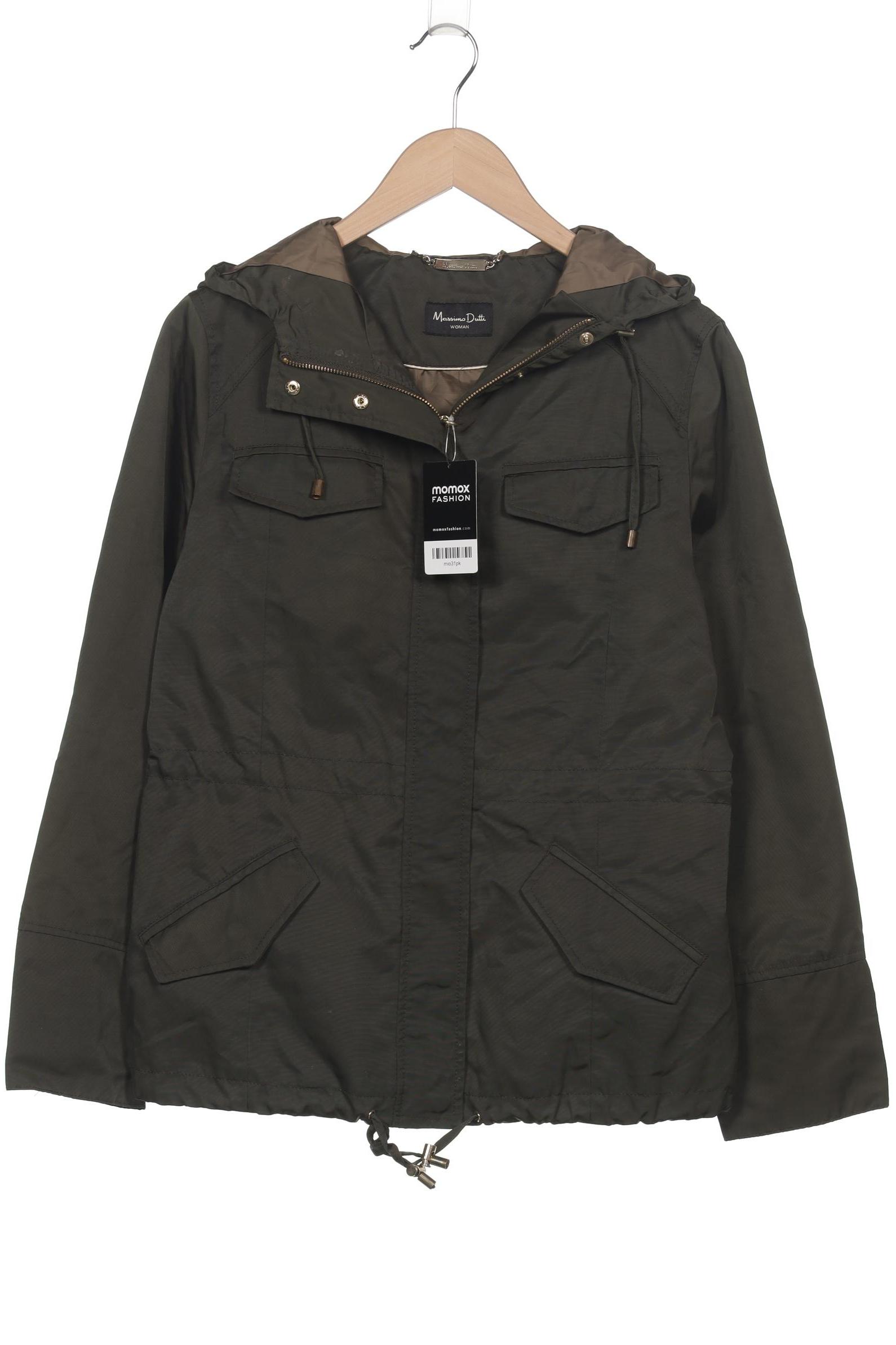 

Massimo Dutti Damen Jacke, grün, Gr. 34