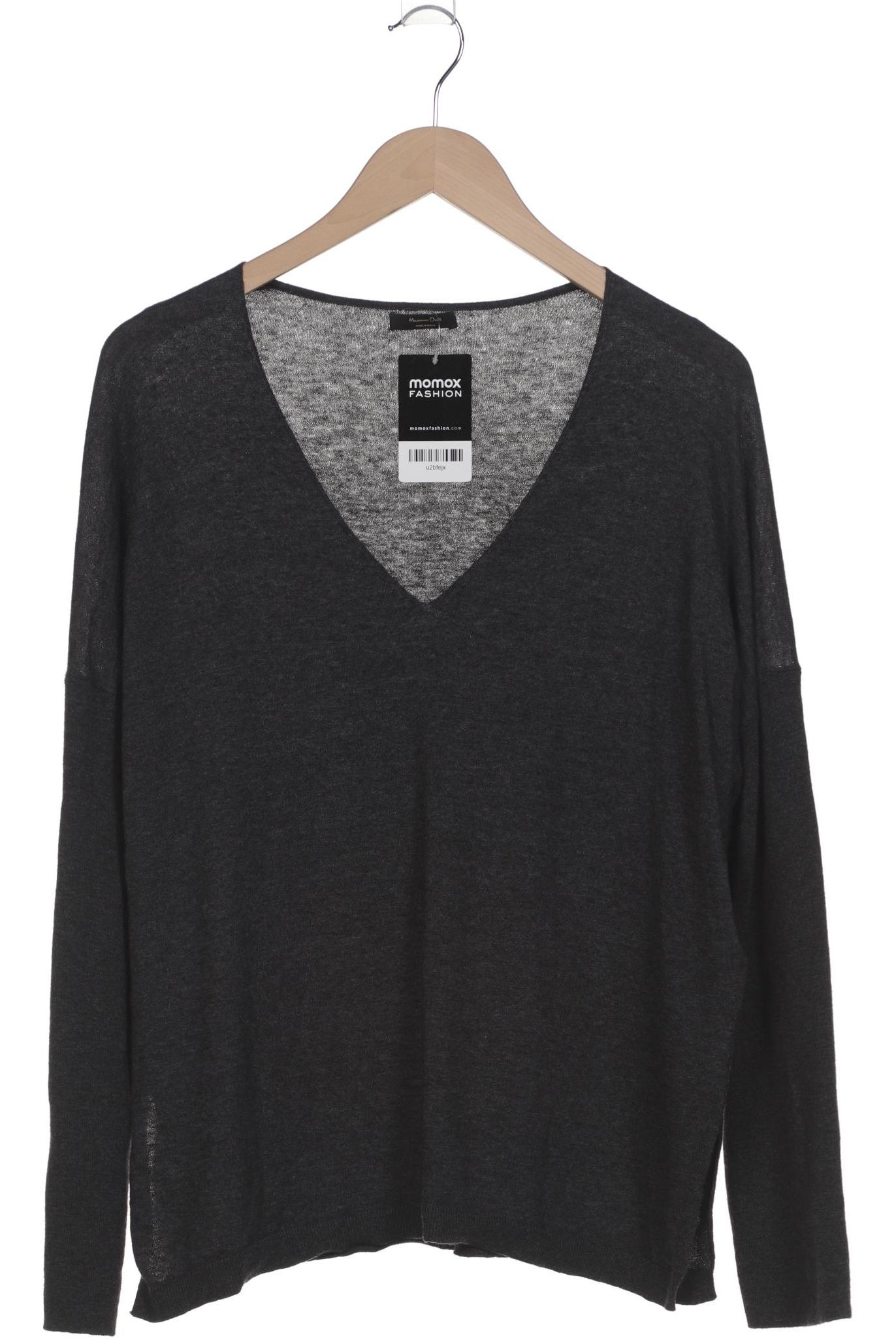 

Massimo Dutti Damen Pullover, grau, Gr. 38