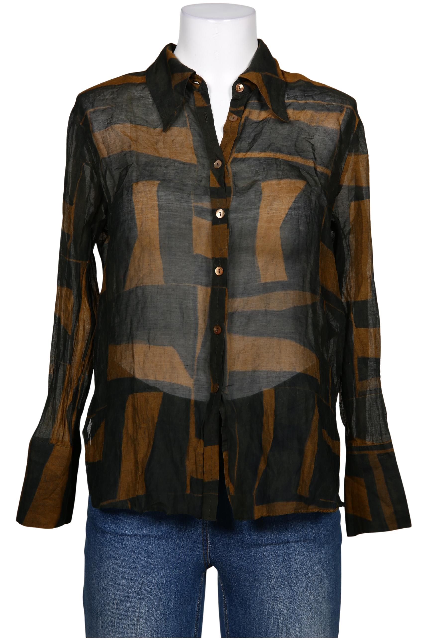 

Massimo Dutti Damen Bluse, grün, Gr. 38