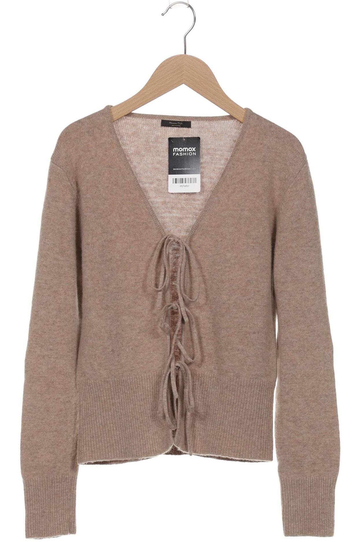 

Massimo Dutti Damen Strickjacke, beige, Gr. 36
