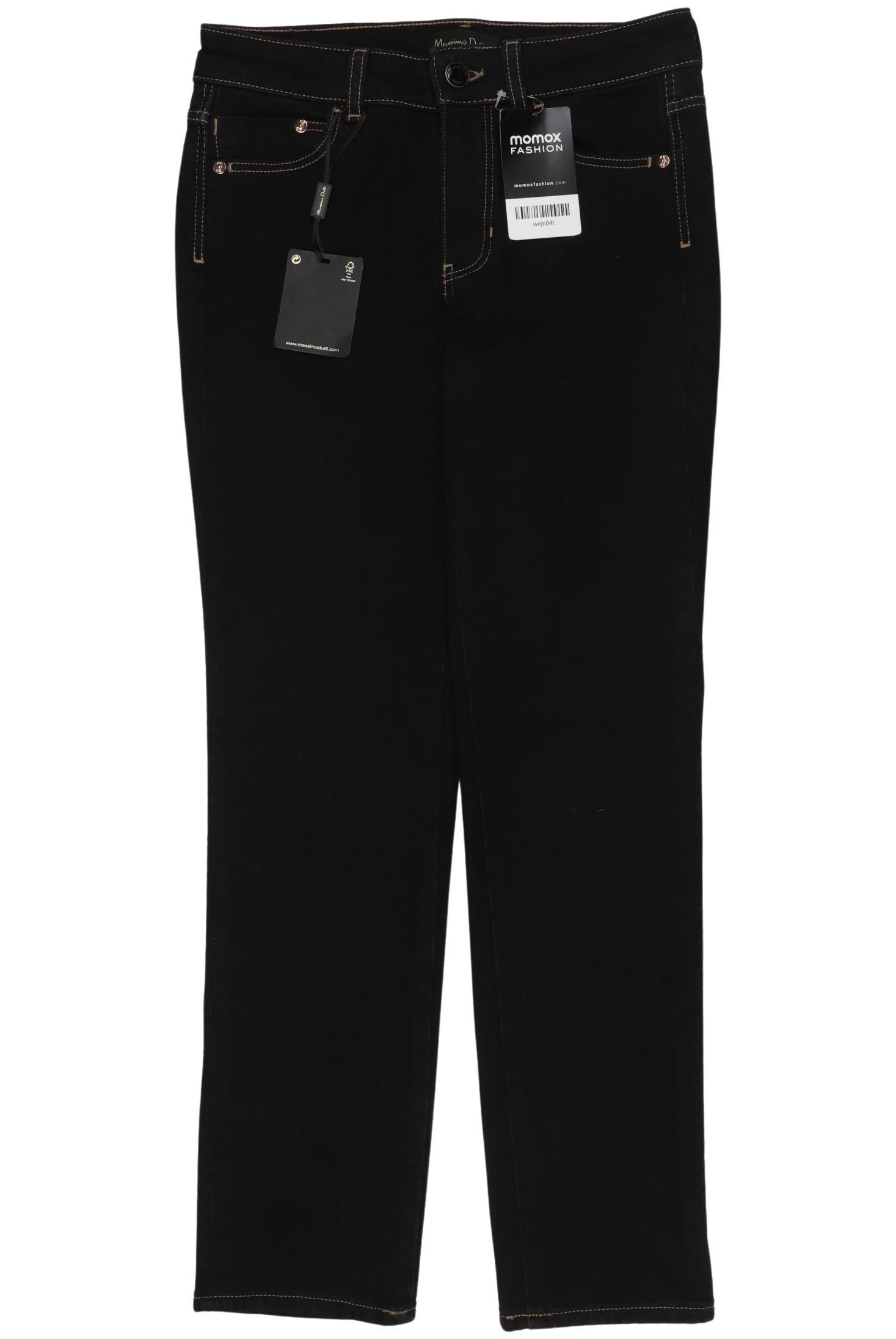 

Massimo Dutti Damen Jeans, schwarz, Gr. 34